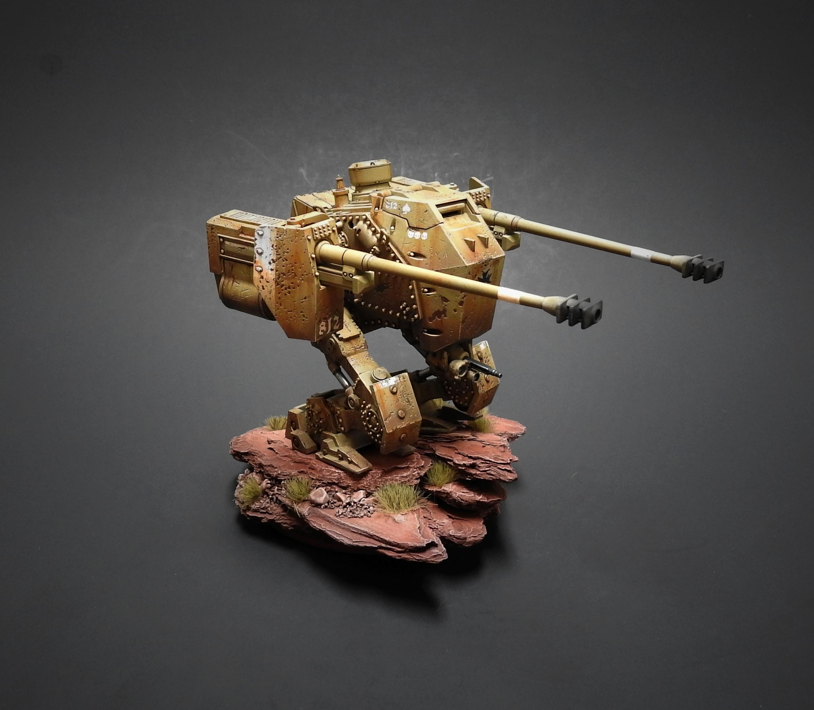 Airbrush, Axis, Dust, Dust Tactics, Painting, Tank, Vehicle, Walkers, Weathered, Weird War Ii, World War 2
