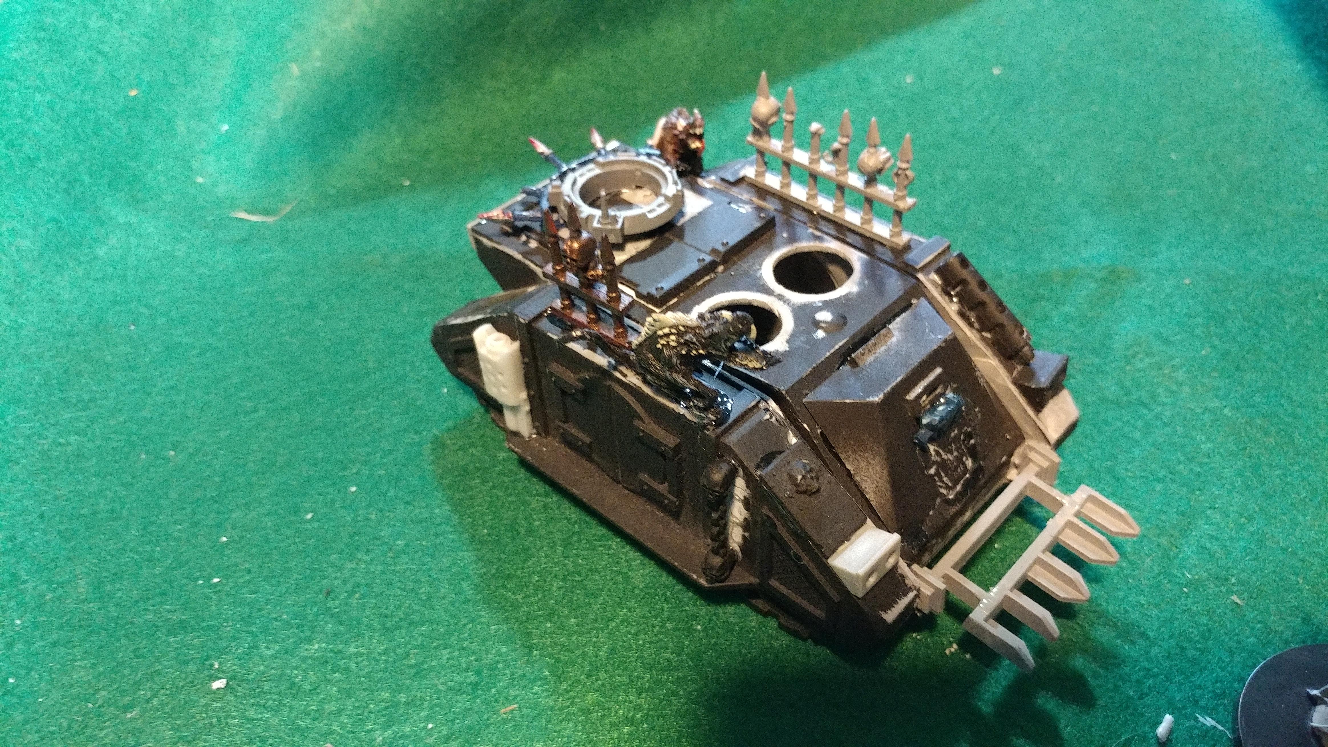 Zoom in on rats, no gear