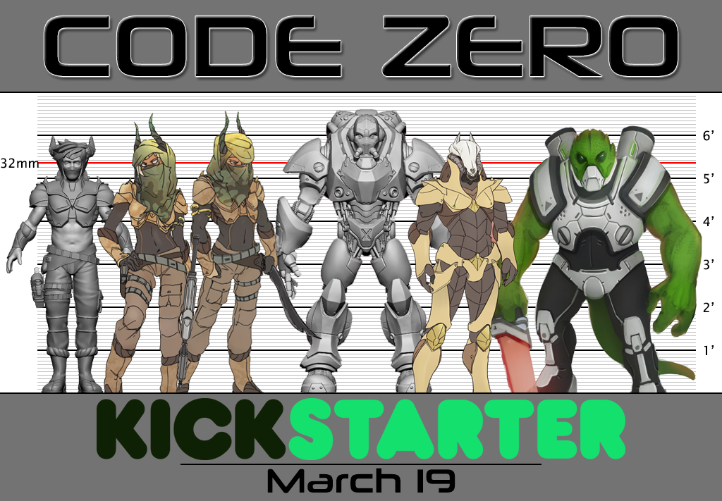 Code Zero, Kickstarter, Skirmish