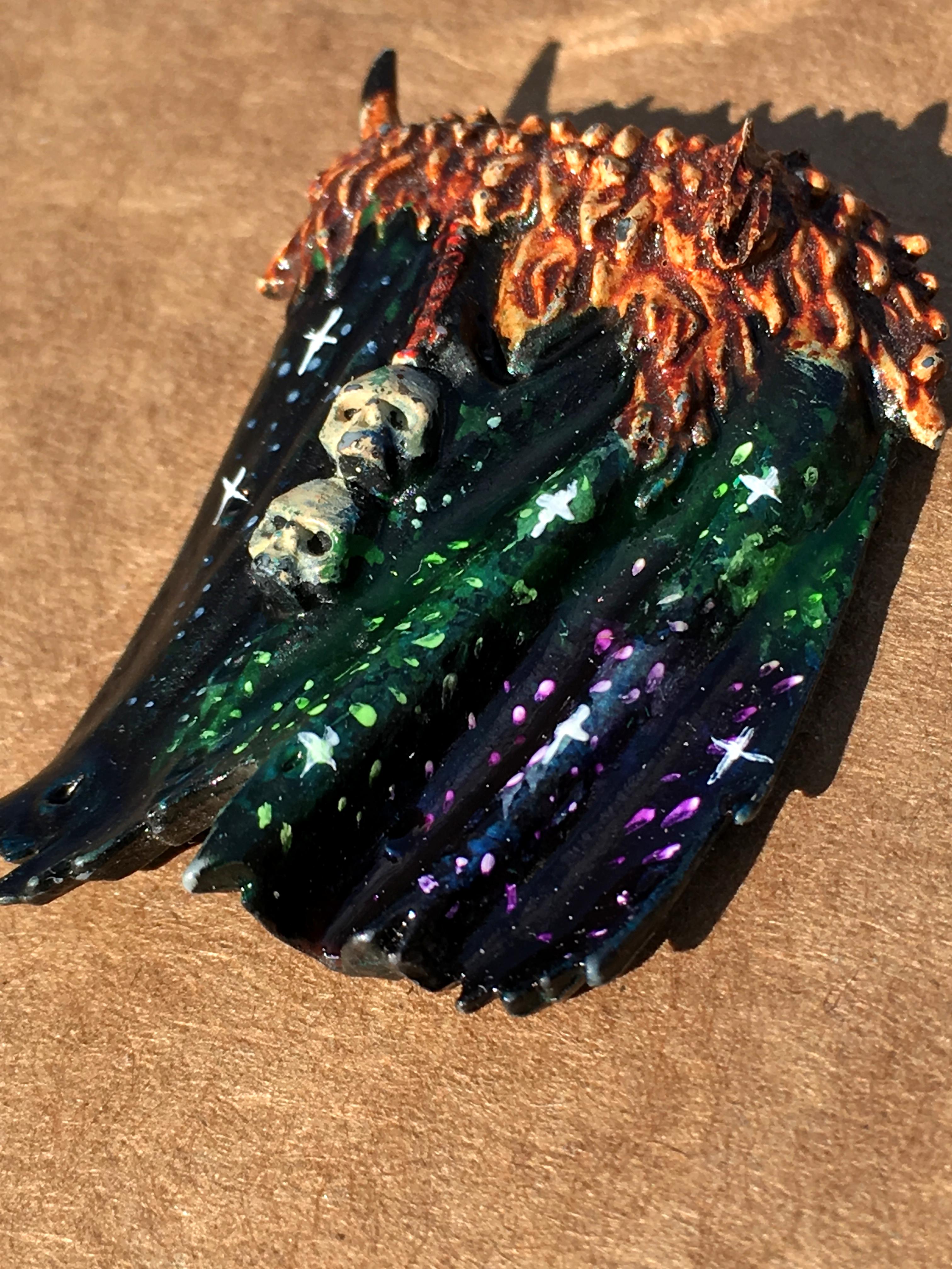 First attempt star cloak closeup