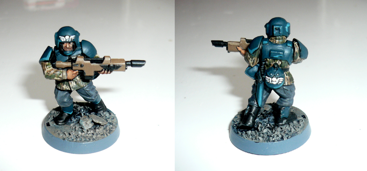 Astra Militarum, Cadians, Fallschirmj&atilde;&curren;ger, Imperial Guard