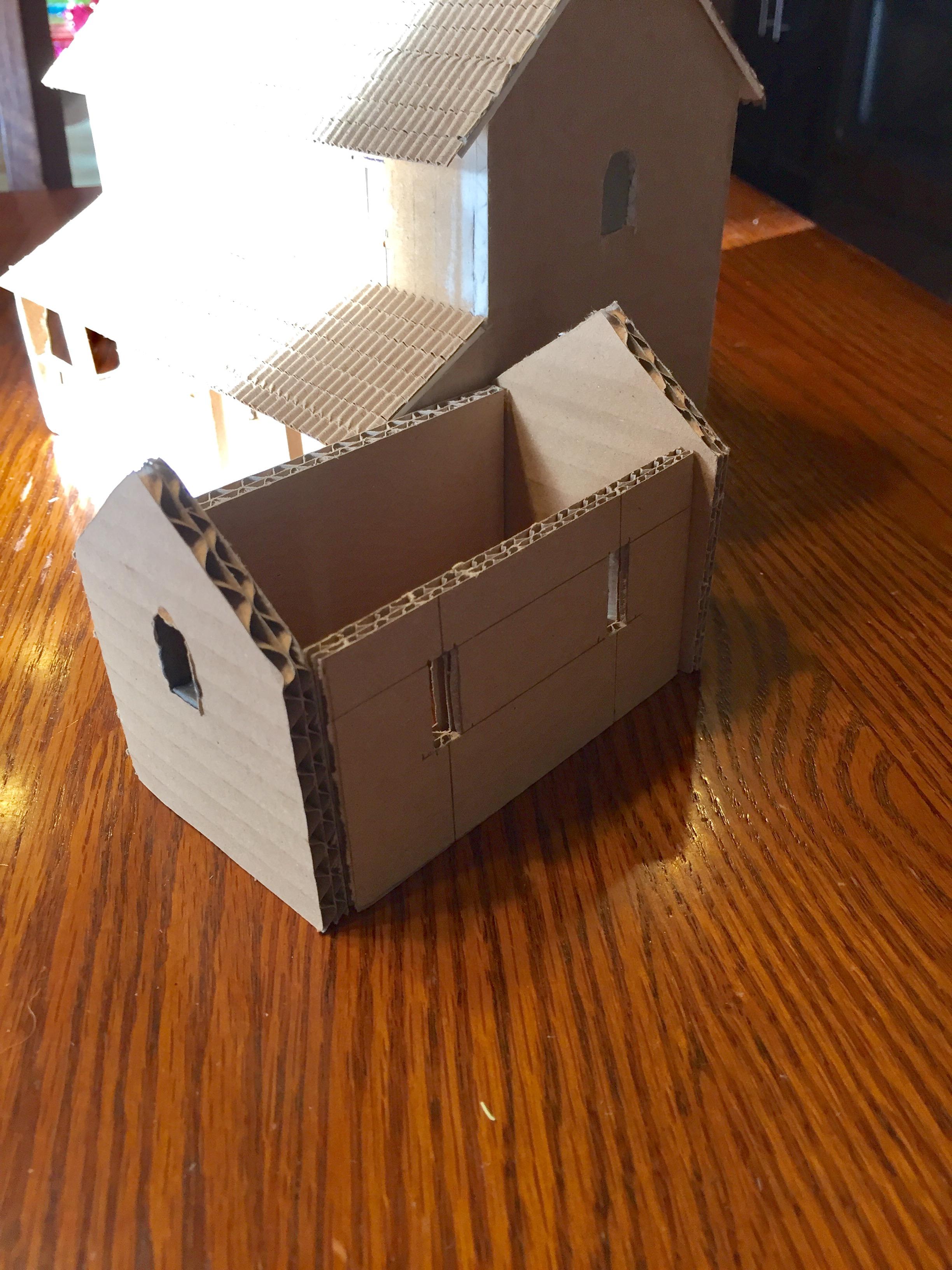 Buildings, Cardboard, Terrain