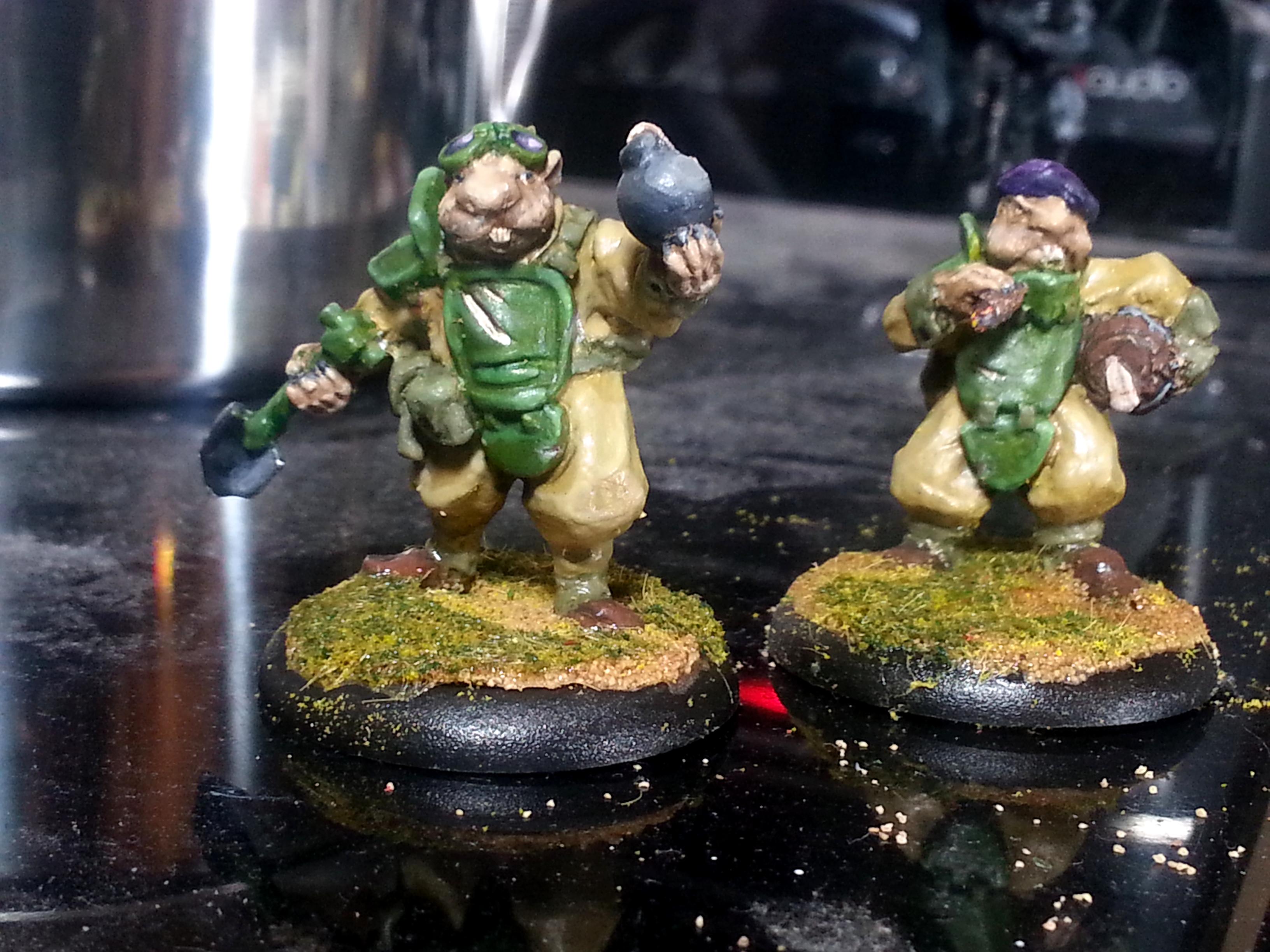 Cartoon Bomb, Dakka Painting Challenge 2016, Engineer-sapper, Gopher, On The Lamb Games