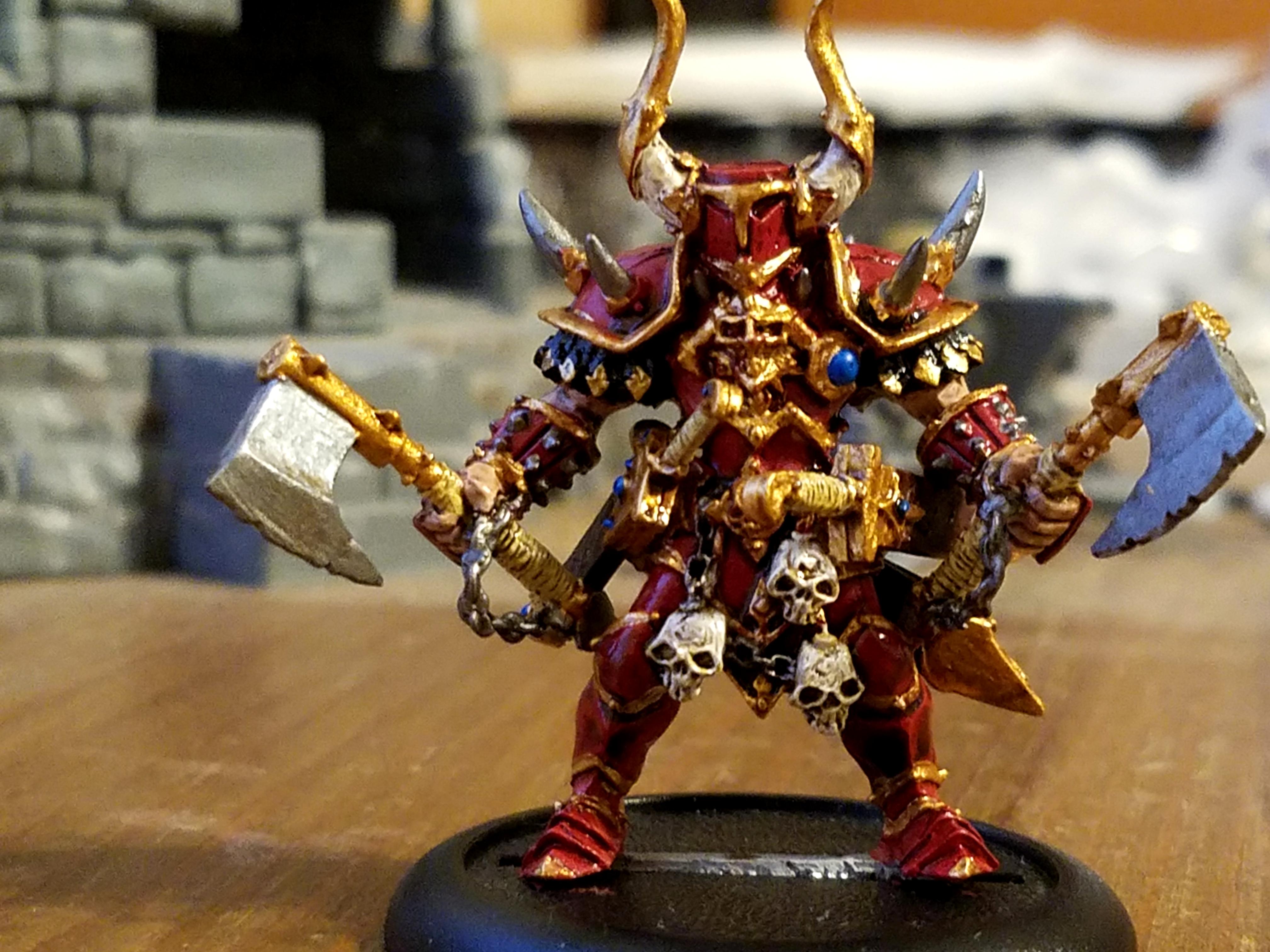 Bloodbound, Champion Of Khorne, Chaos Warrior