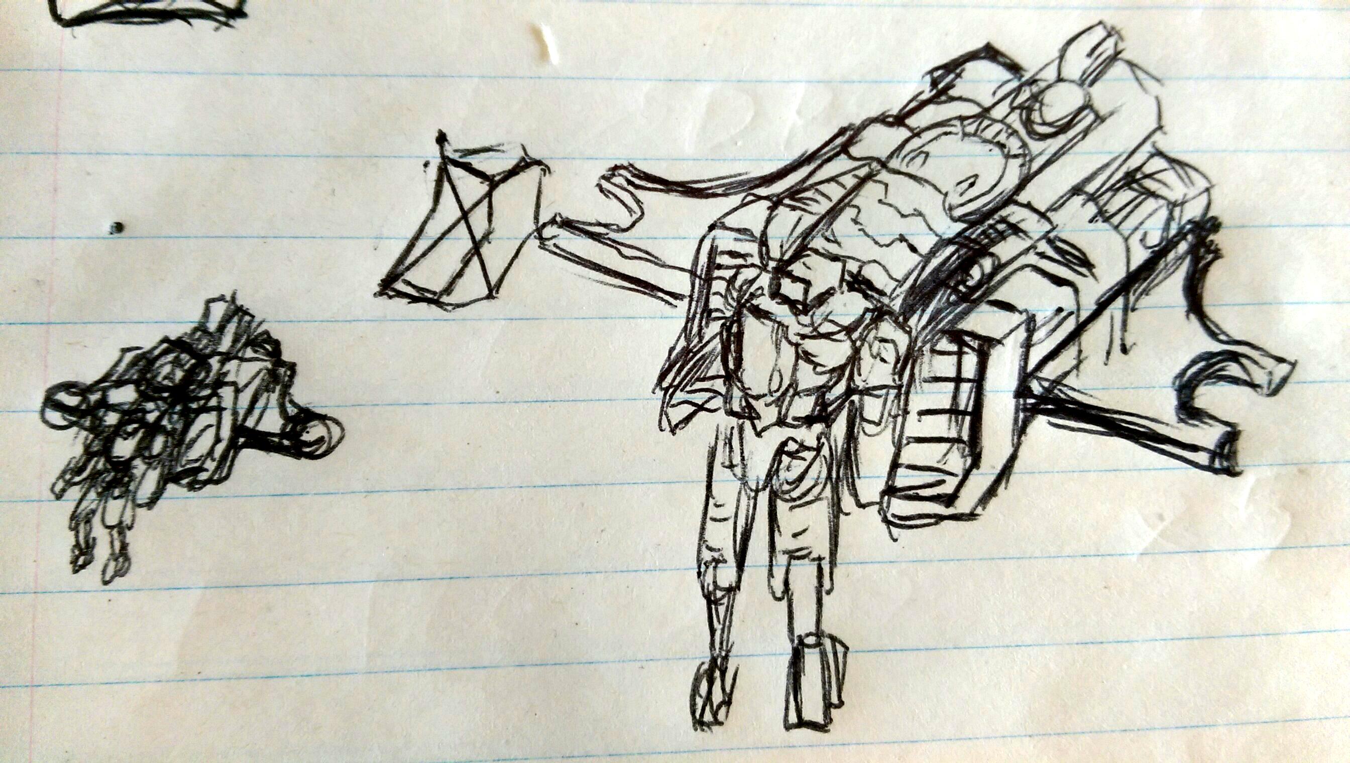 Battlesuit, Concept, Piranha, Tau