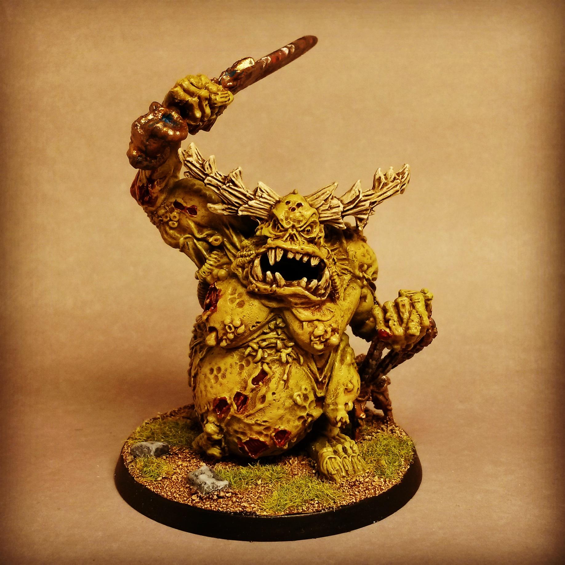 Age Of Sigmar, Chaos Daemons, Great Unclean One, Greater Daemon Of Nurgle, Nurgle, Warhammer 40,000