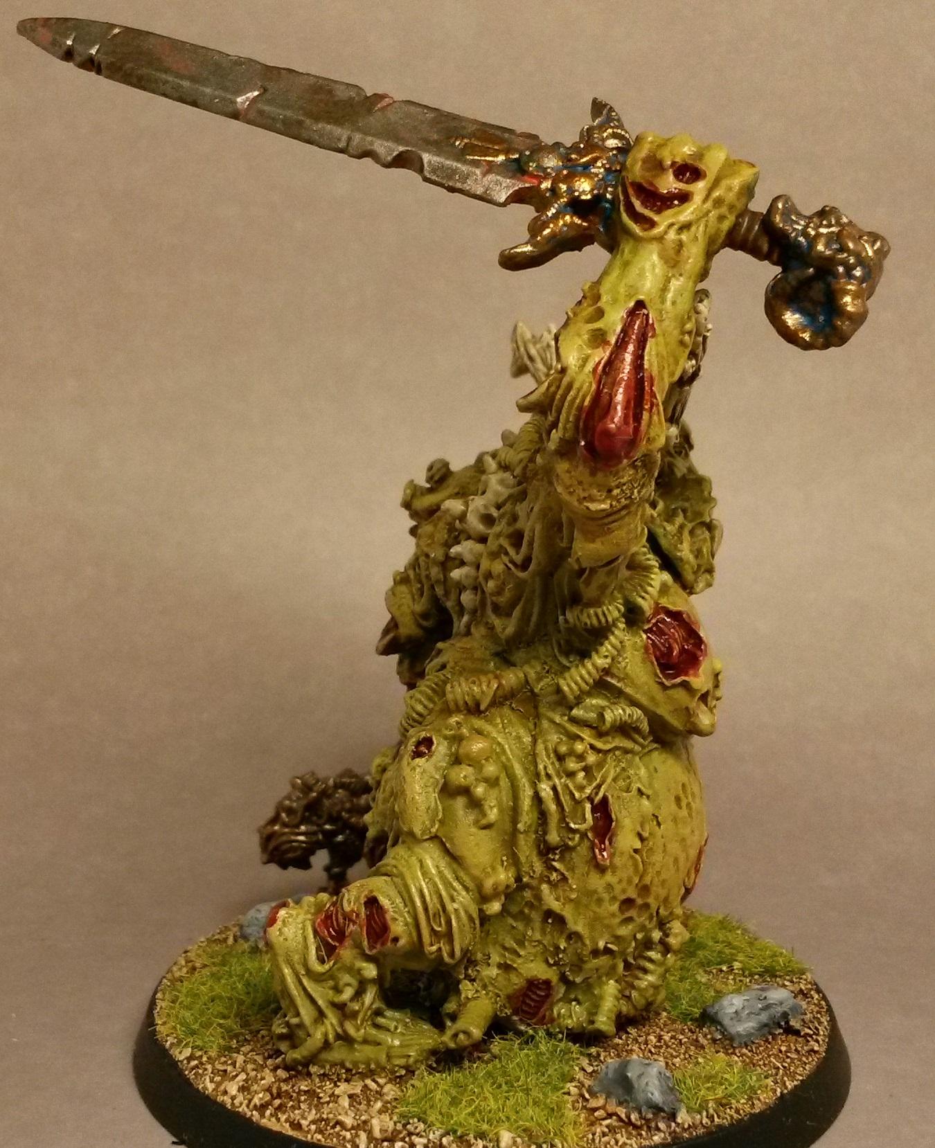 Age Of Sigmar, Chaos Daemons, Great Unclean One, Greater Daemon Of Nurgle, Nurgle, Warhammer 40,000
