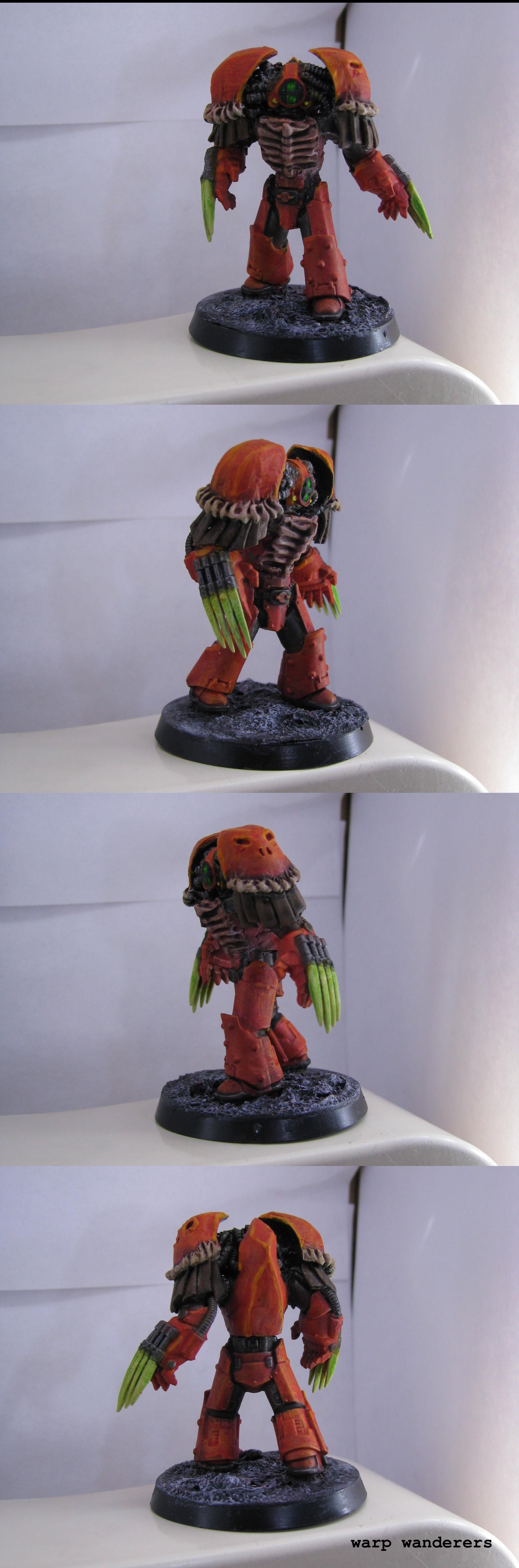 Chaos, Chaos Space Marines, Chosen, Conversion, Space Marines, Terminator Armor