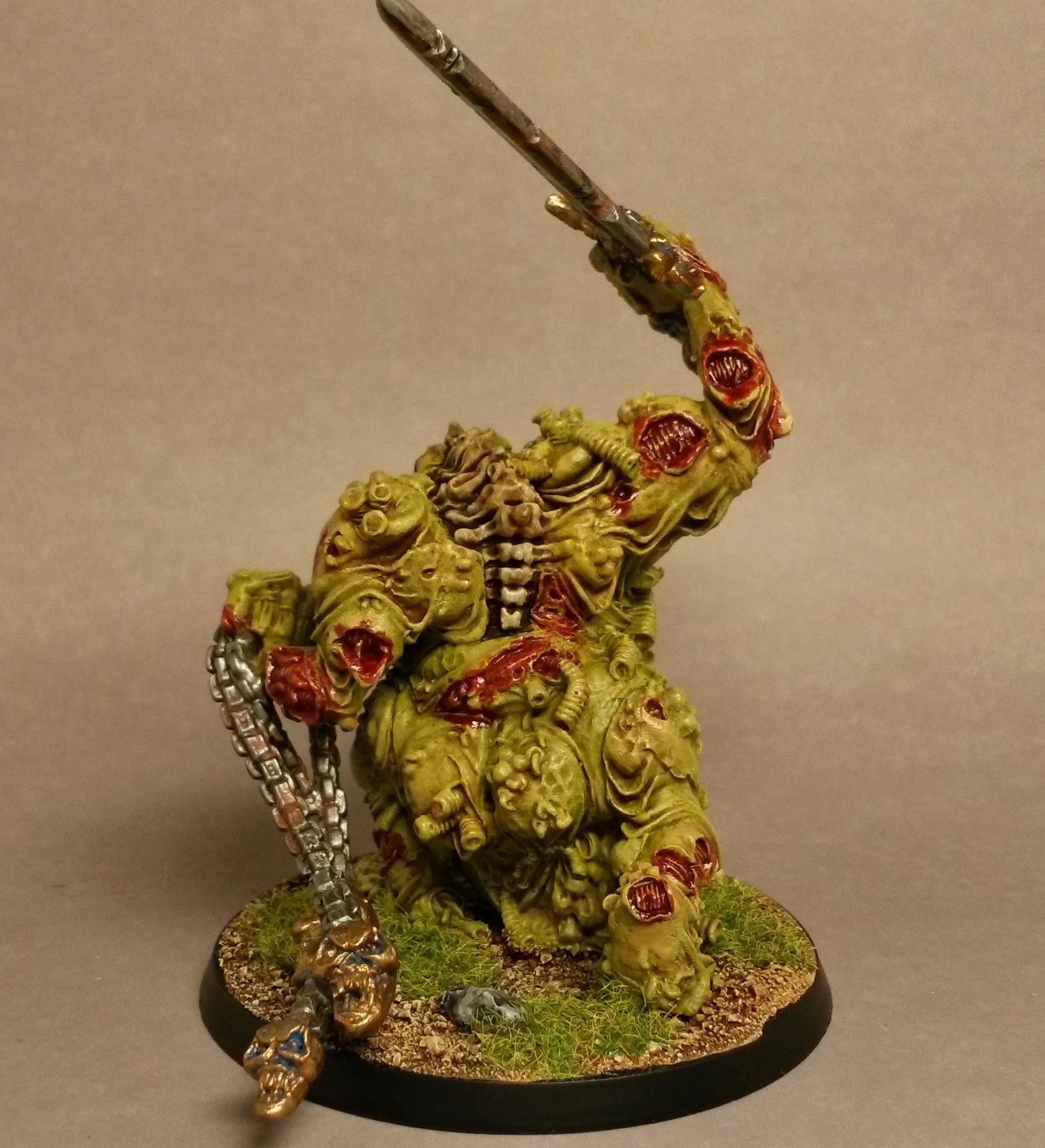 Age Of Sigmar, Chaos Daemons, Great Unclean One, Greater Daemon Of Nurgle, Nurgle, Warhammer 40,000