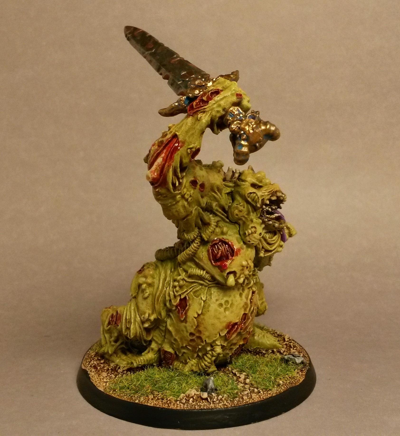 Age Of Sigmar, Chaos Daemons, Great Unclean One, Greater Daemon Of Nurgle, Nurgle, Warhammer 40,000