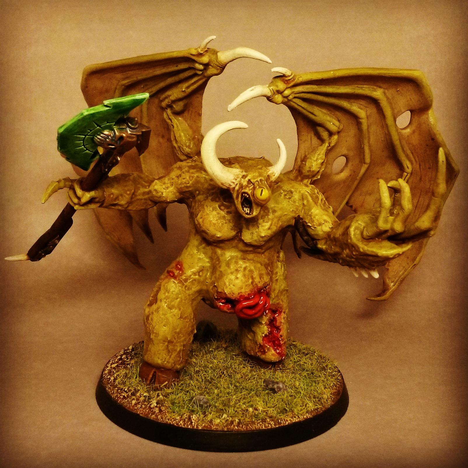 Age Of Sigmar, Chaos Daemons, Daemon Prince, Daemon Prince Of Nurgle, Nurgle, Warhammer 40,000