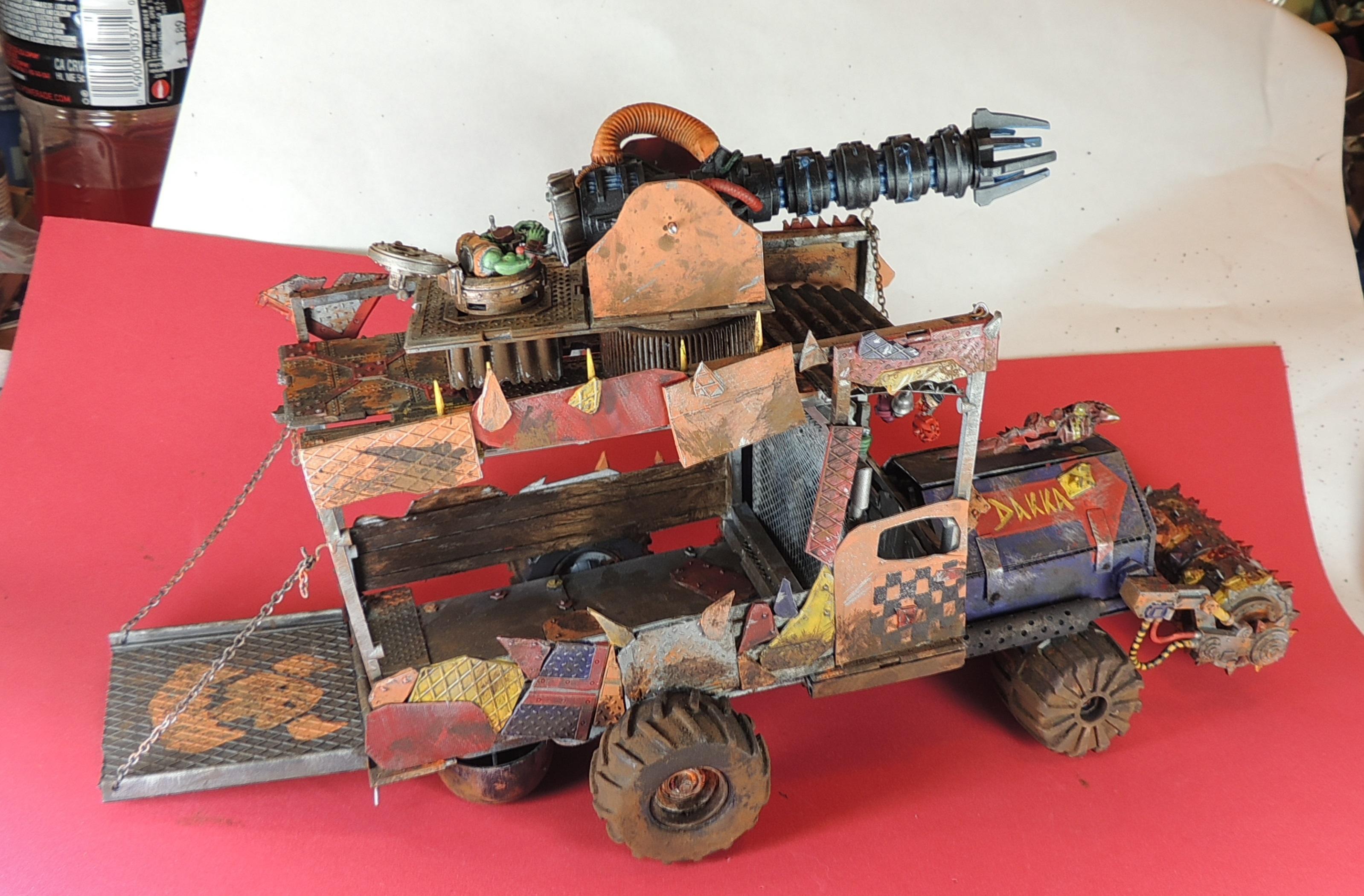 Battlewagon, Orks, Scratch Build