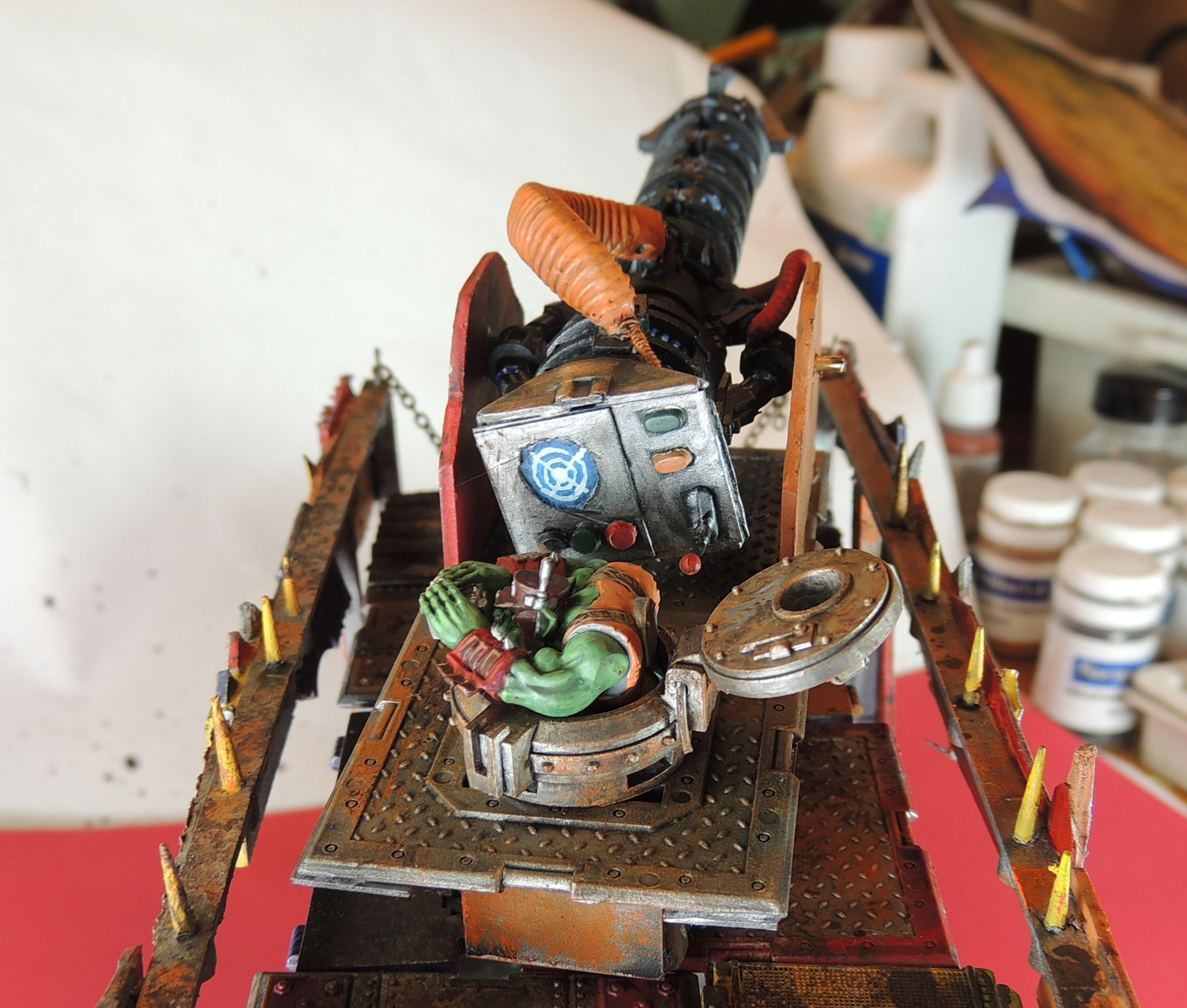 Battlewagon, Orks, Scratch Build