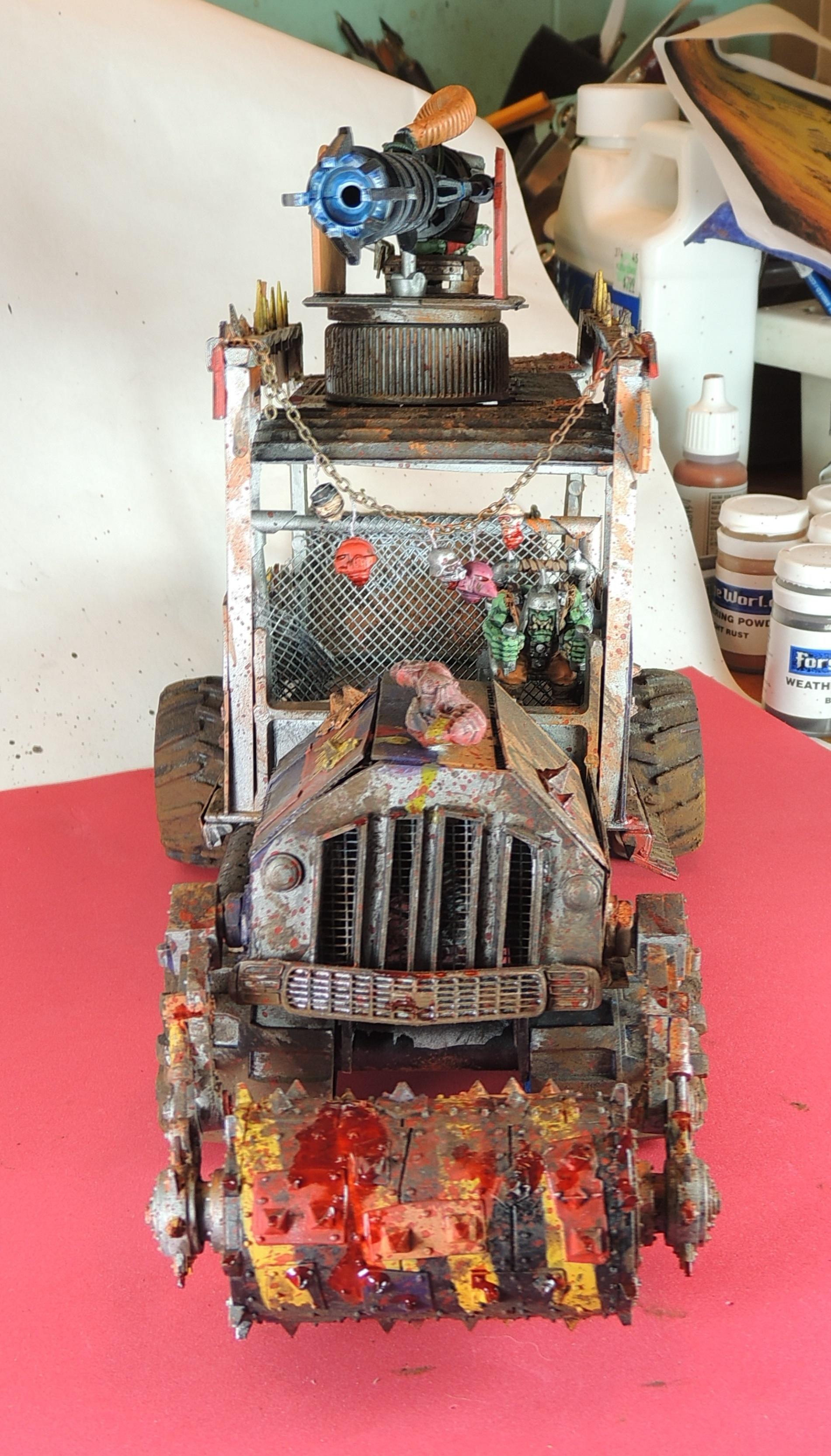 Battlewagon, Orks, Scratch Build
