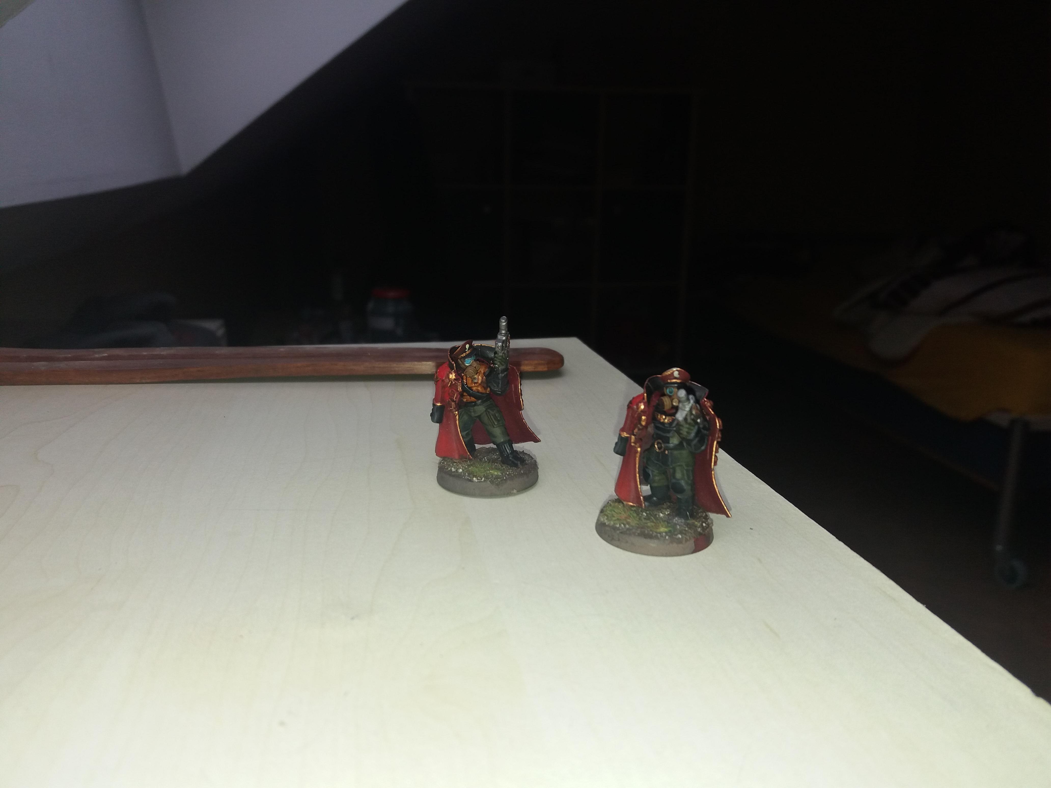 Astra Militarum, Comissar, Guardsmen, Imperial Guard, Infantry