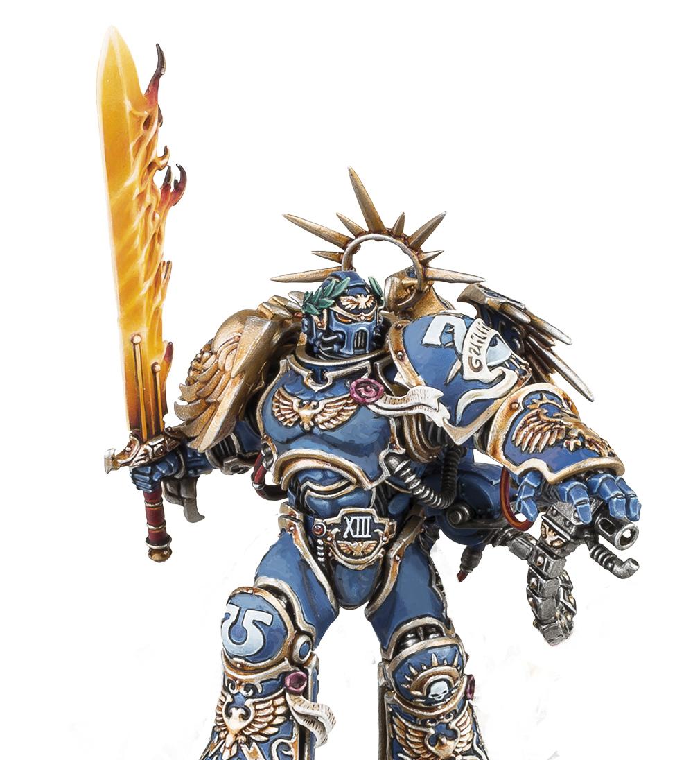 Burning Sword, Papa Smurf, Space Marines, Ultramarines