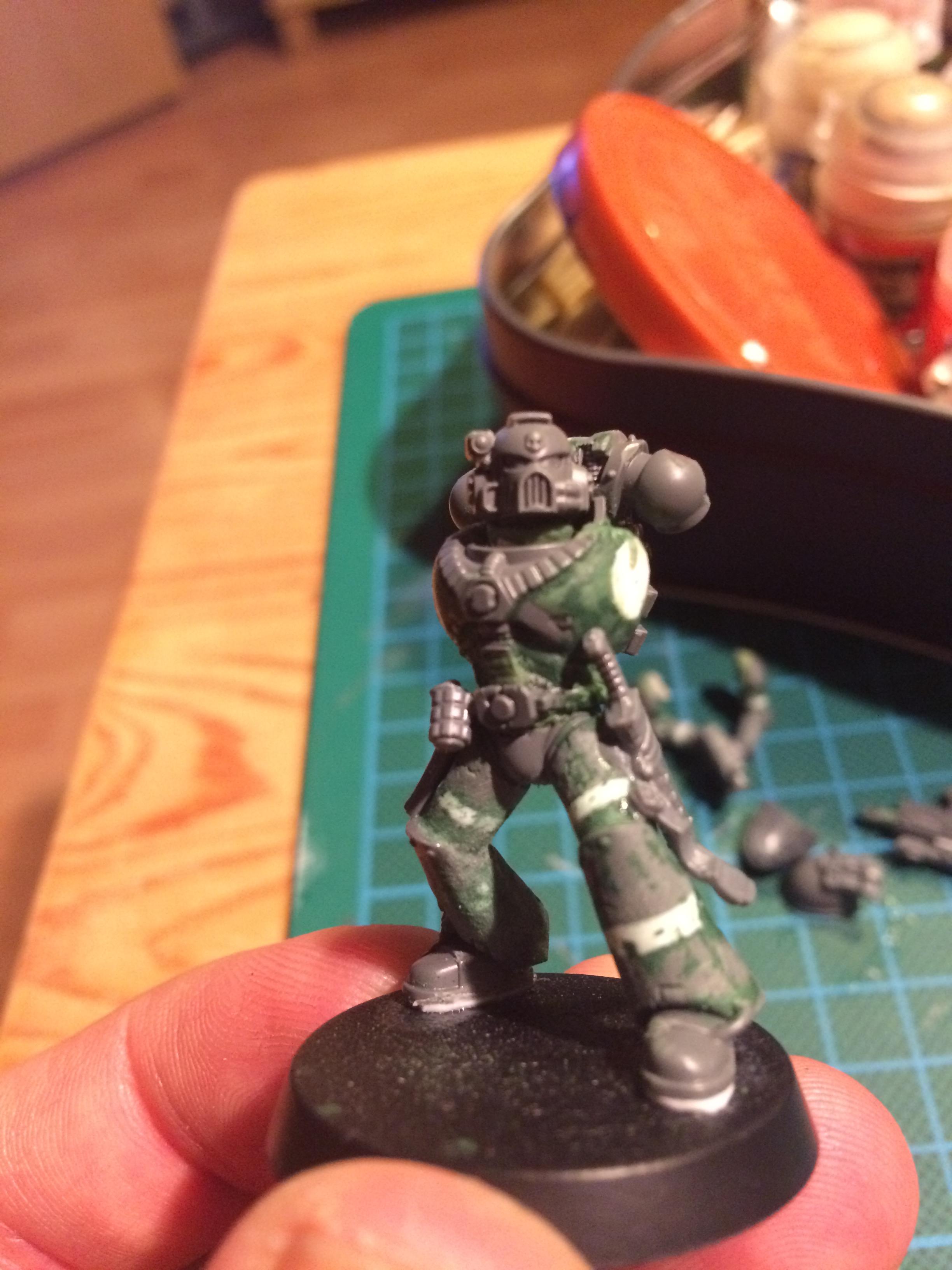 Art Scale, Blood Ravens, Conversion, Converting, Kitbash, Space Marines, True Scale, True-scale