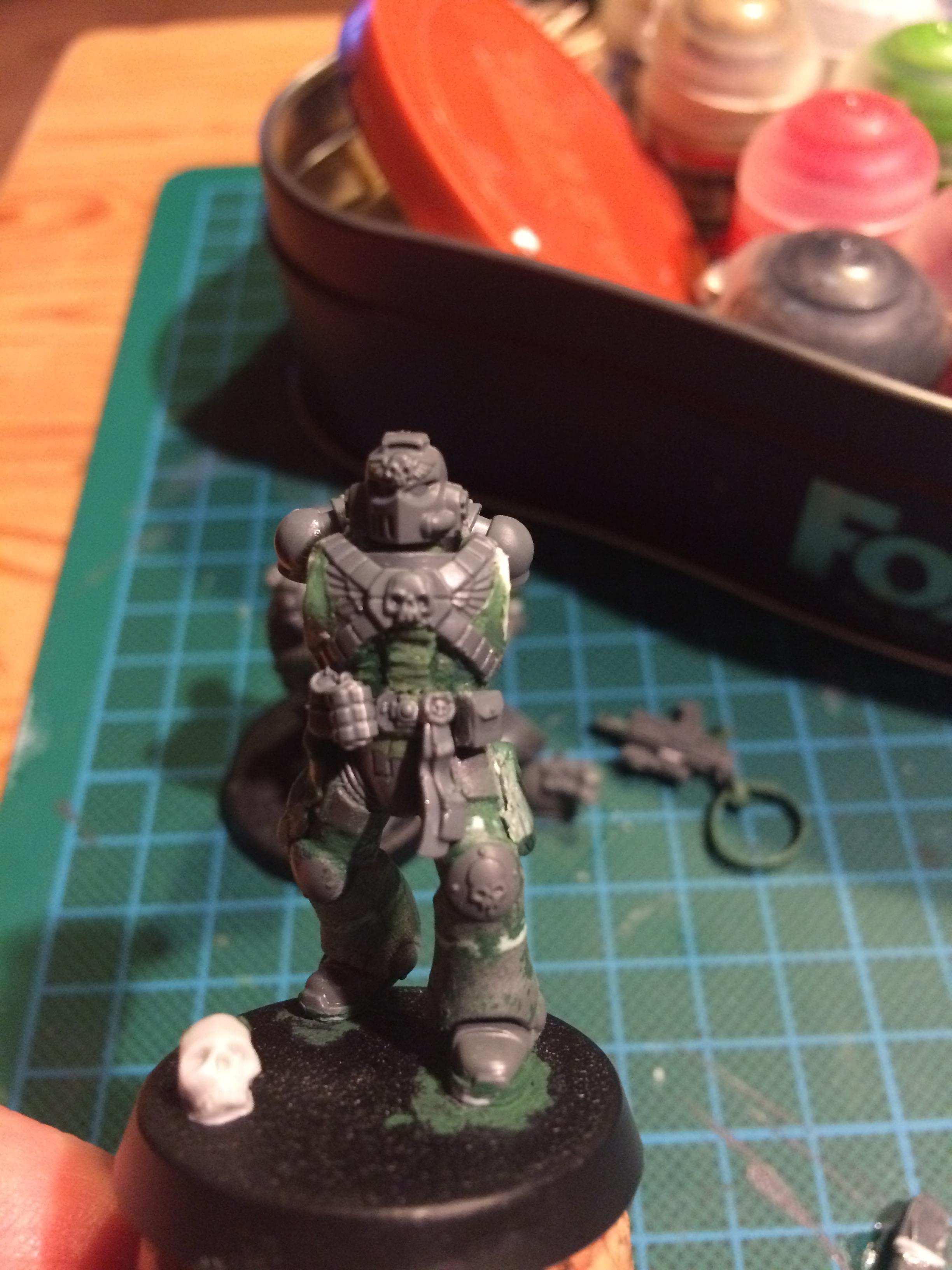 Art Scale, Blood Ravens, Conversion, Converting, Kitbash, Space Marines, True Scale, True-scale