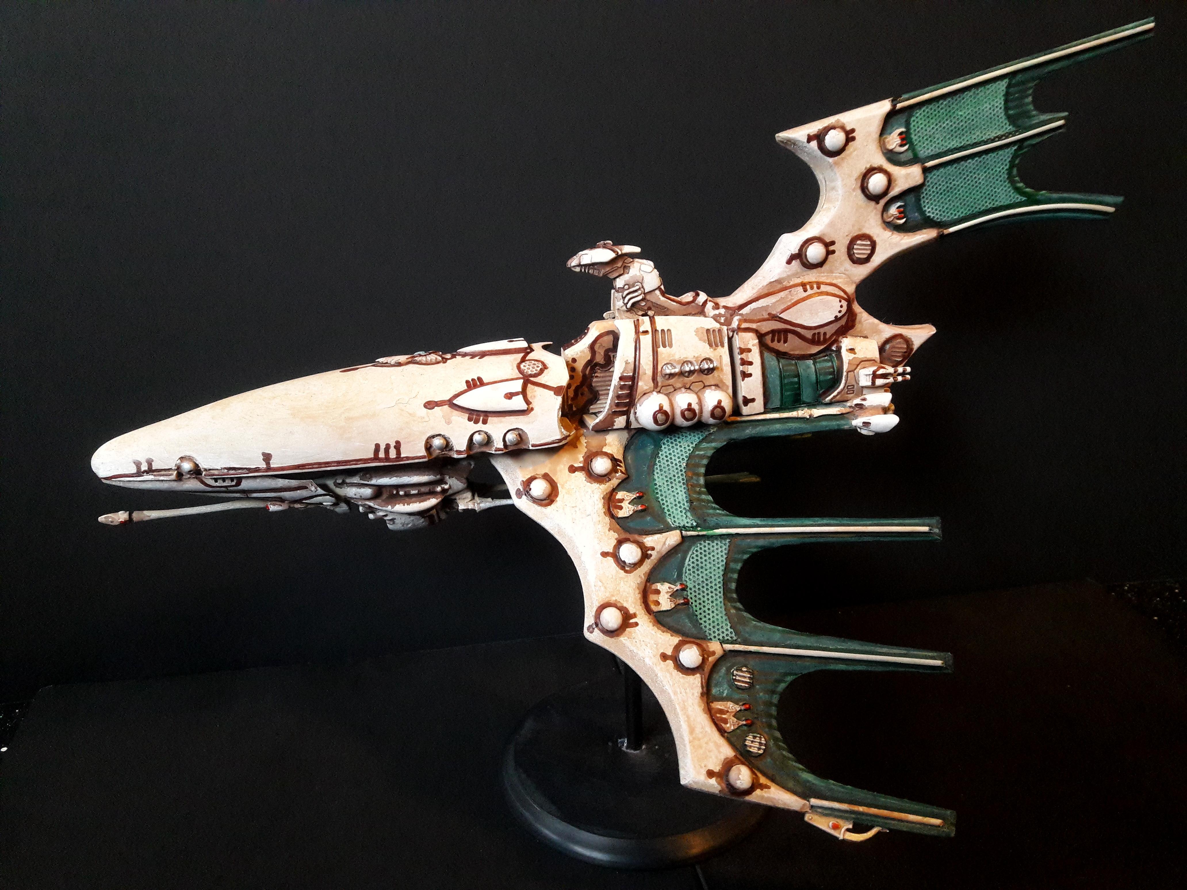 Eldar Aurora Cruiser Scratch Build Rogue Trader Large Scale