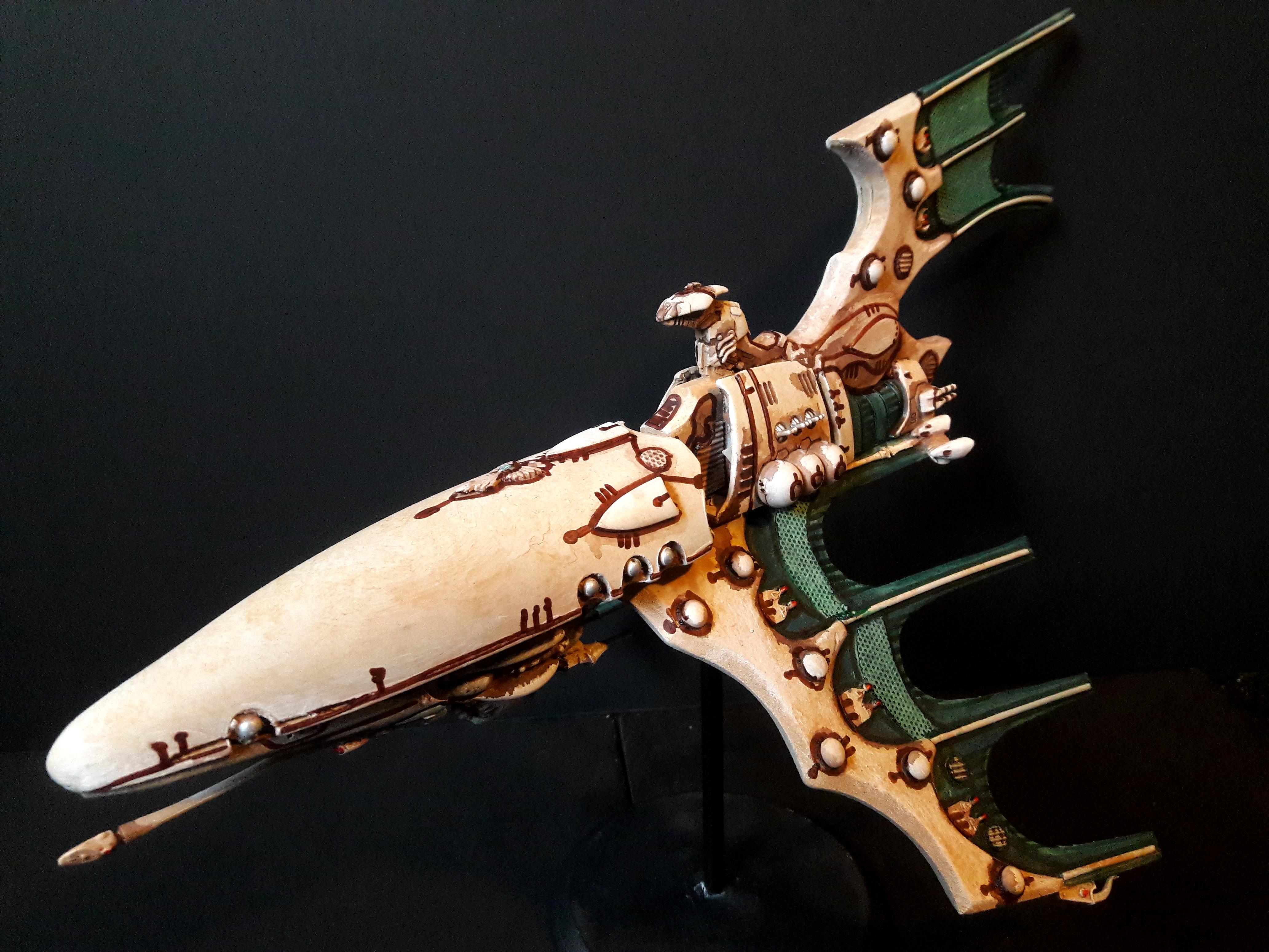 Eldar Aurora Cruiser Scratch Build Rogue Trader Large Scale