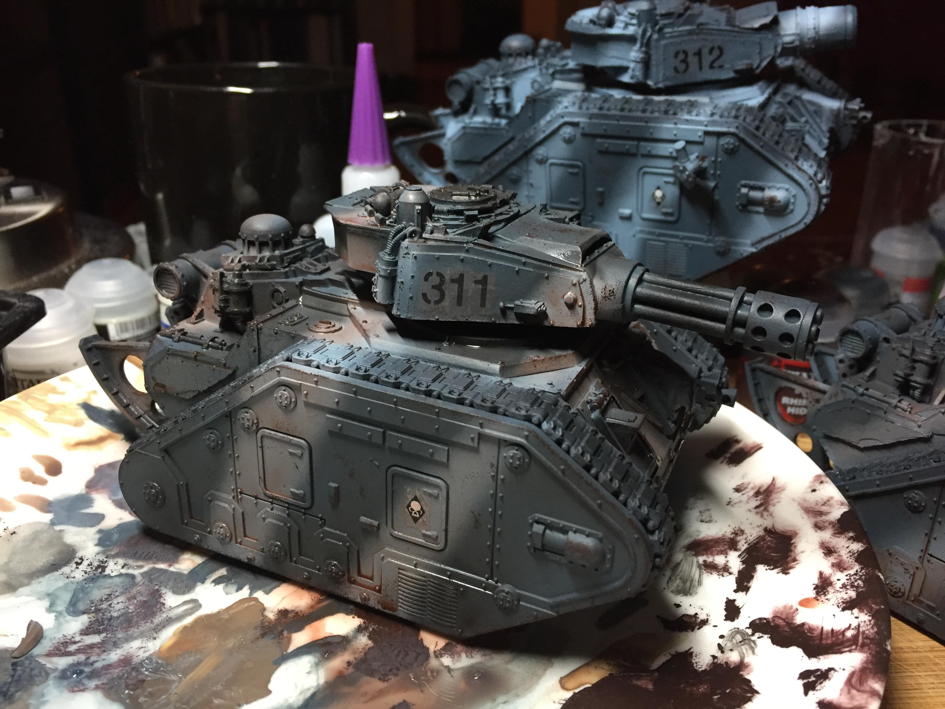 152nd Armoured. WIP - Shading
