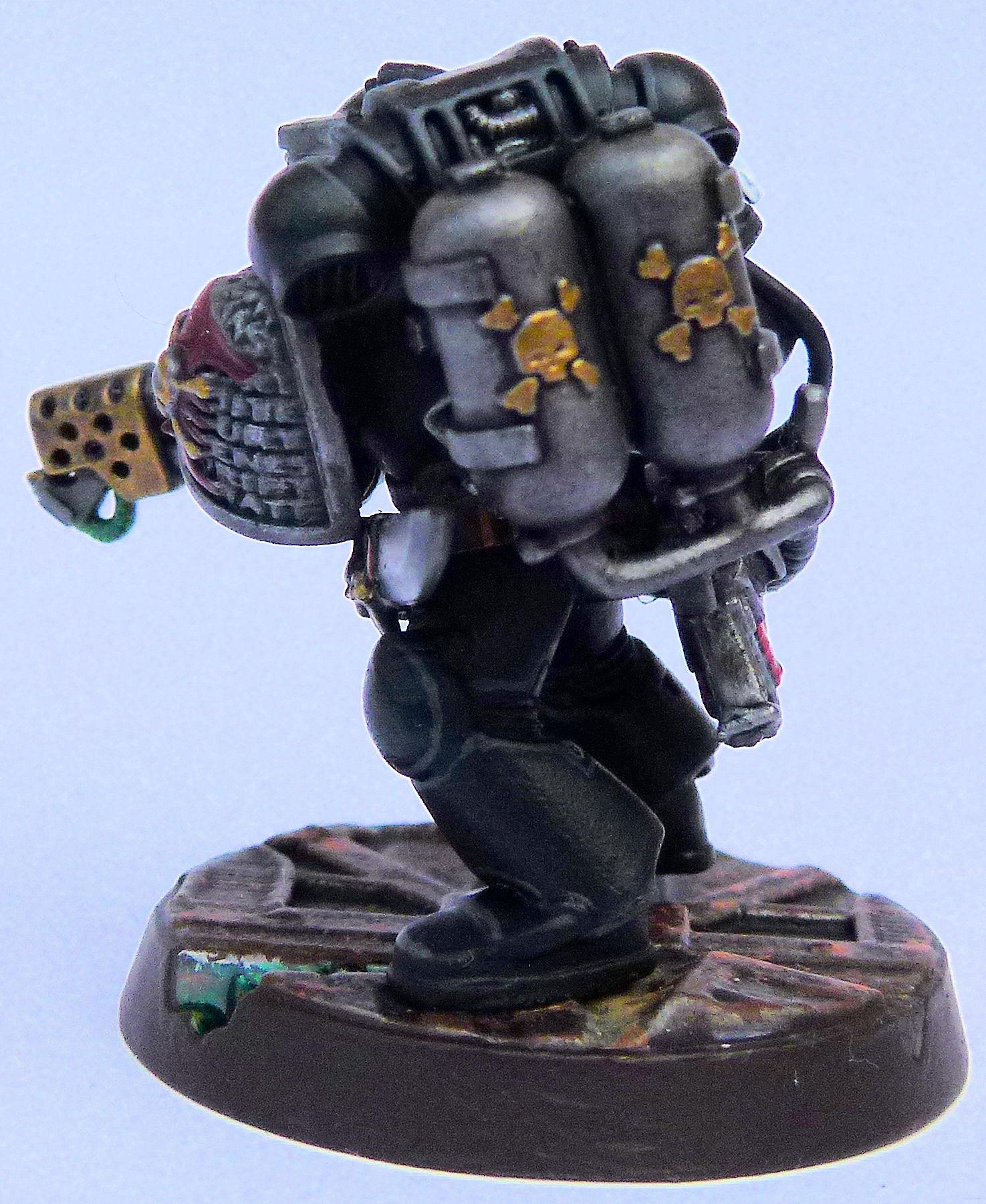 Sable Swords Deathwatch Veteran Rear