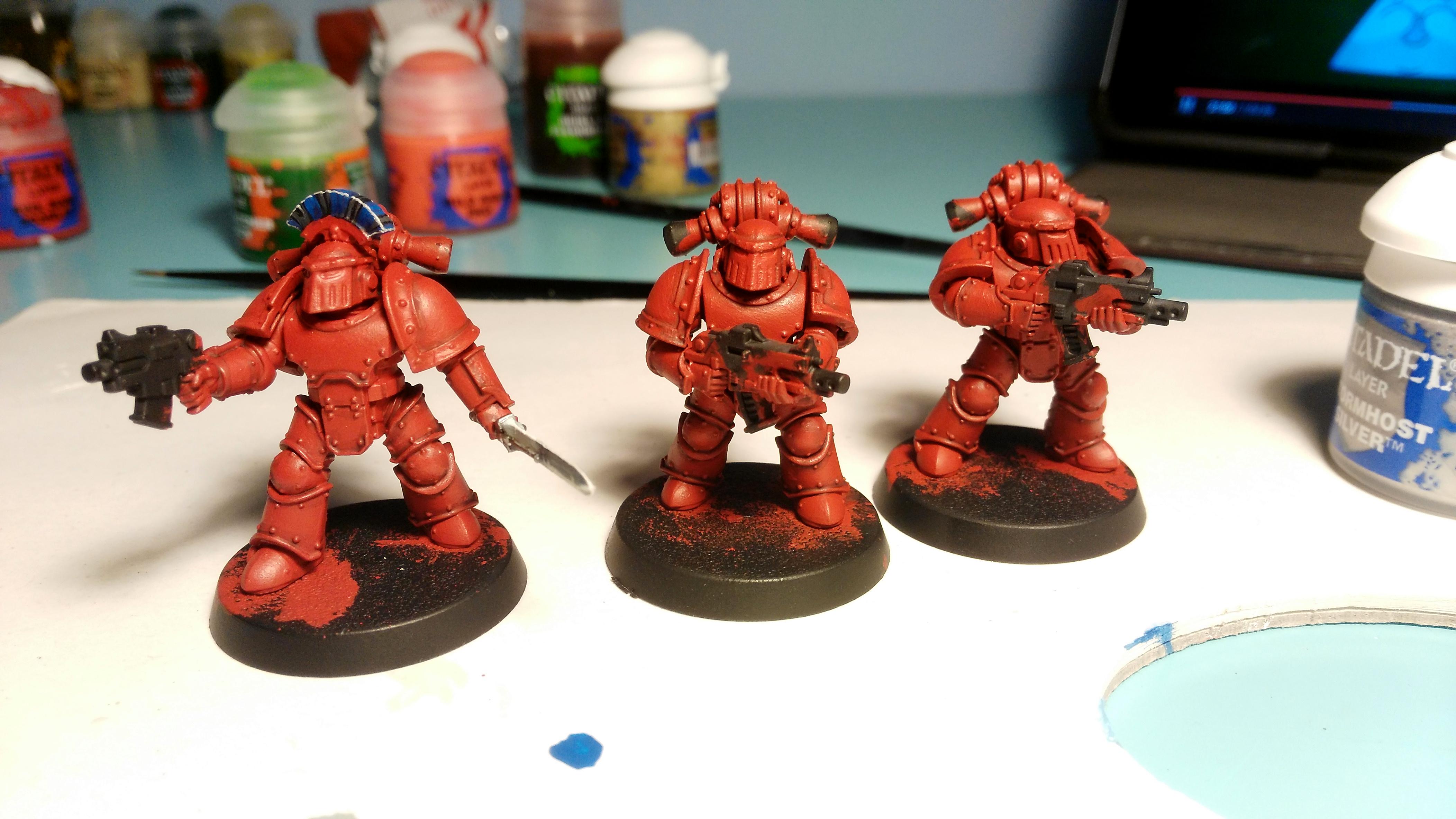 Shaded armour