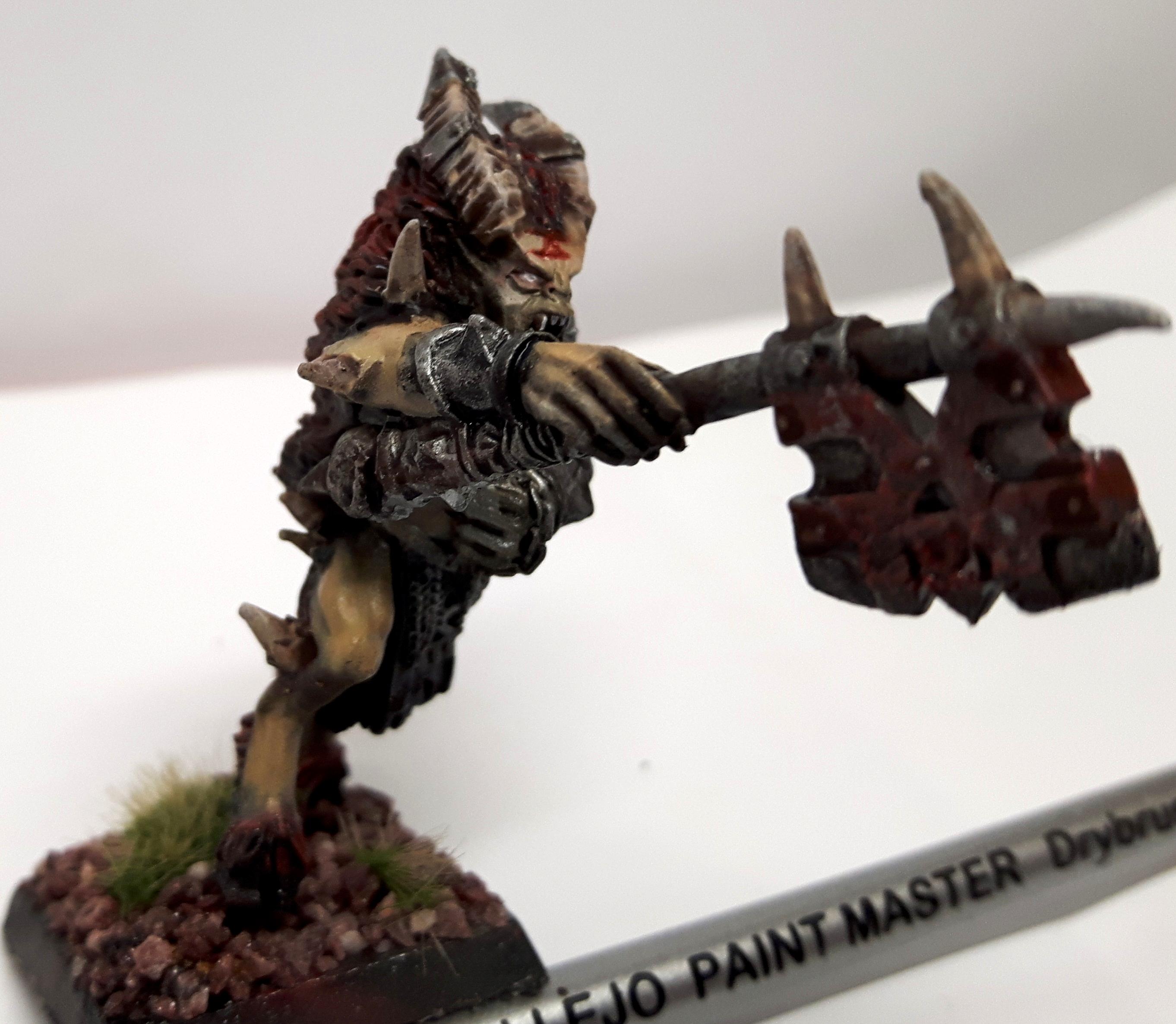 Airbrush, Bloodletters, Chaos, Khorne, Oldskool