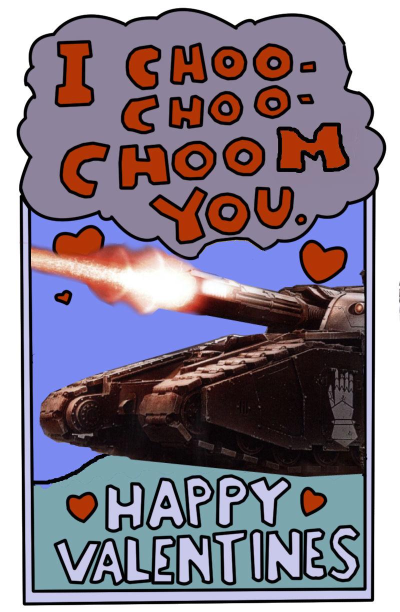 Humor, Space Marines, Valentines