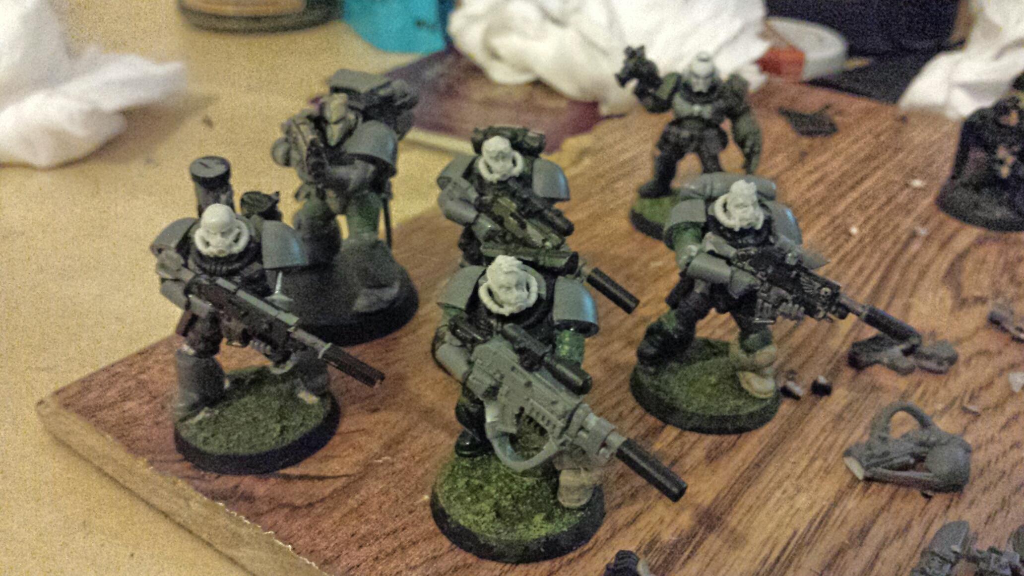 Conversion, Raptors, Scouts, Space Marines, True-scale