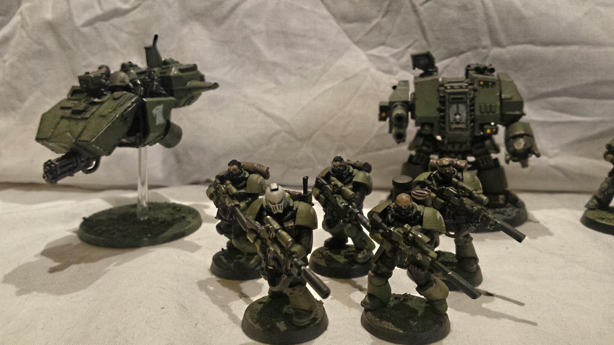 Conversion, Raptors, Scouts, Space Marines, True-scale