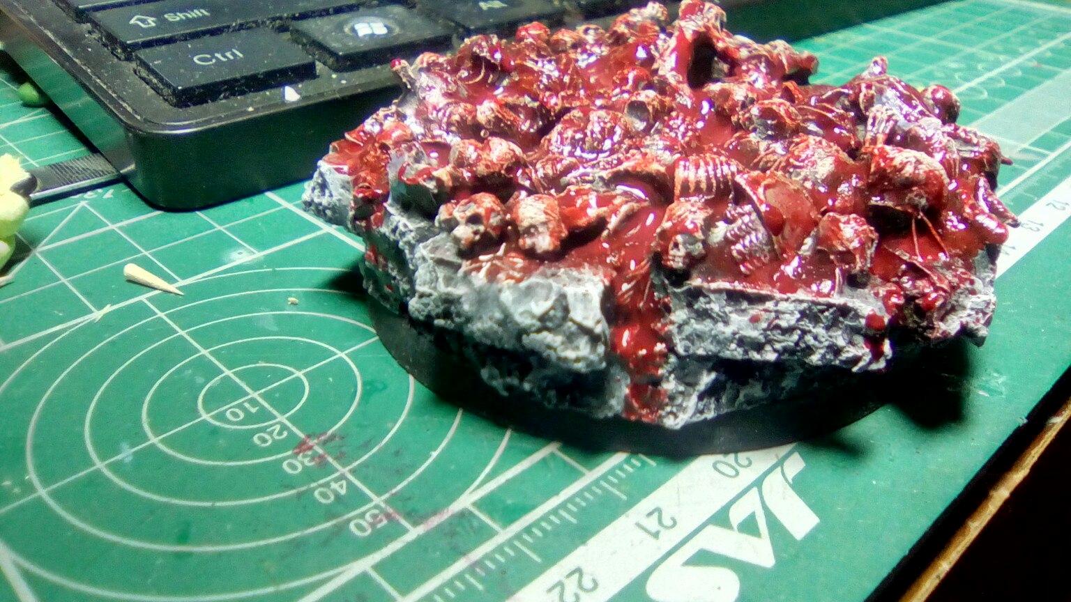 Comission Painting, Khorne, Base