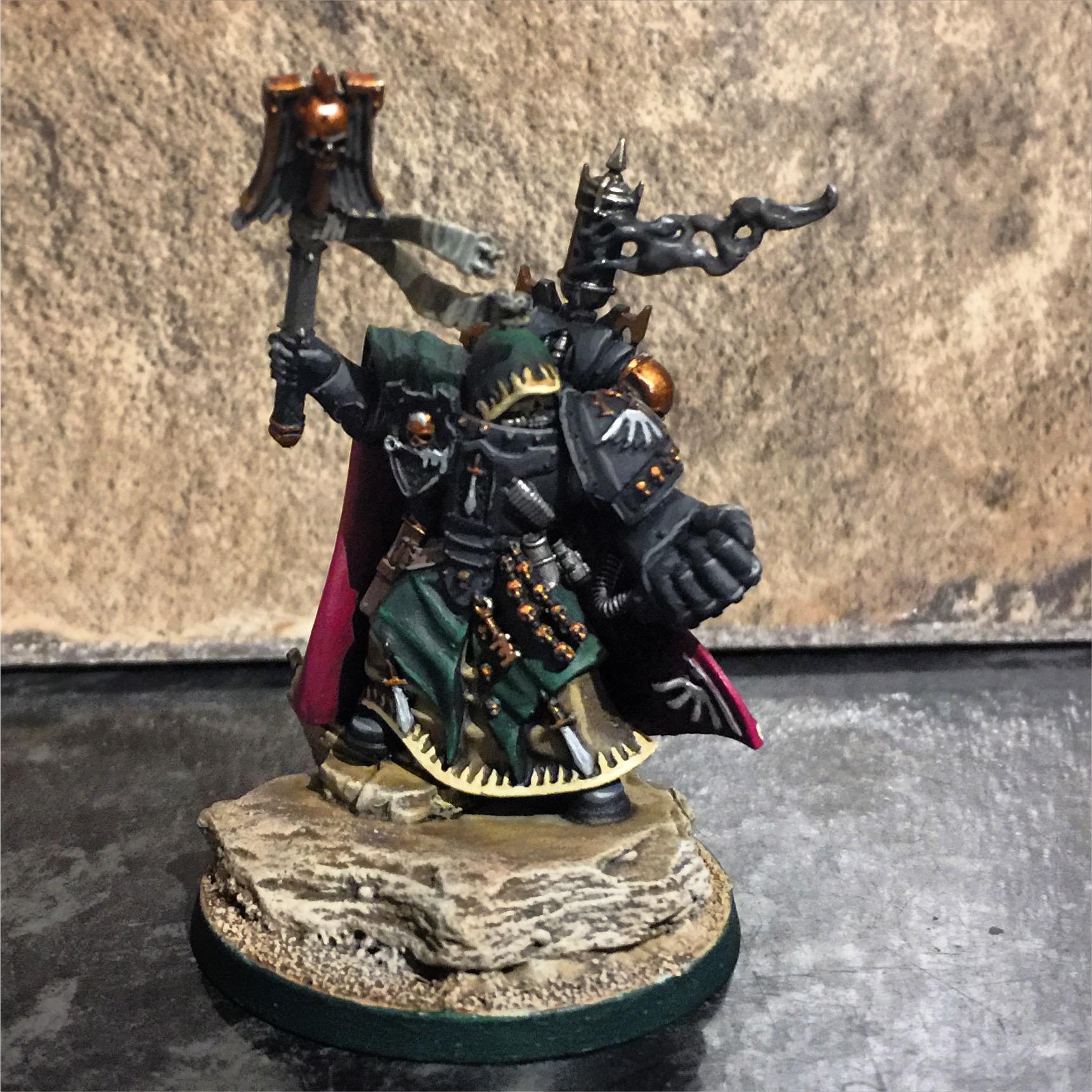 Dark Angels, Interrogator-chaplain, Space Marines, Warhammer 40,000