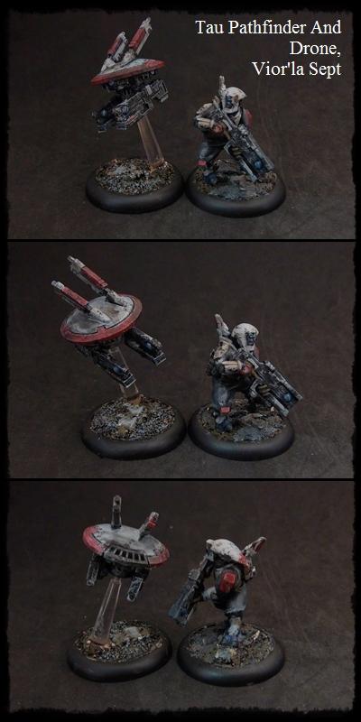 Gritty, Kill Team, Pathfinders, Tau, Weathered