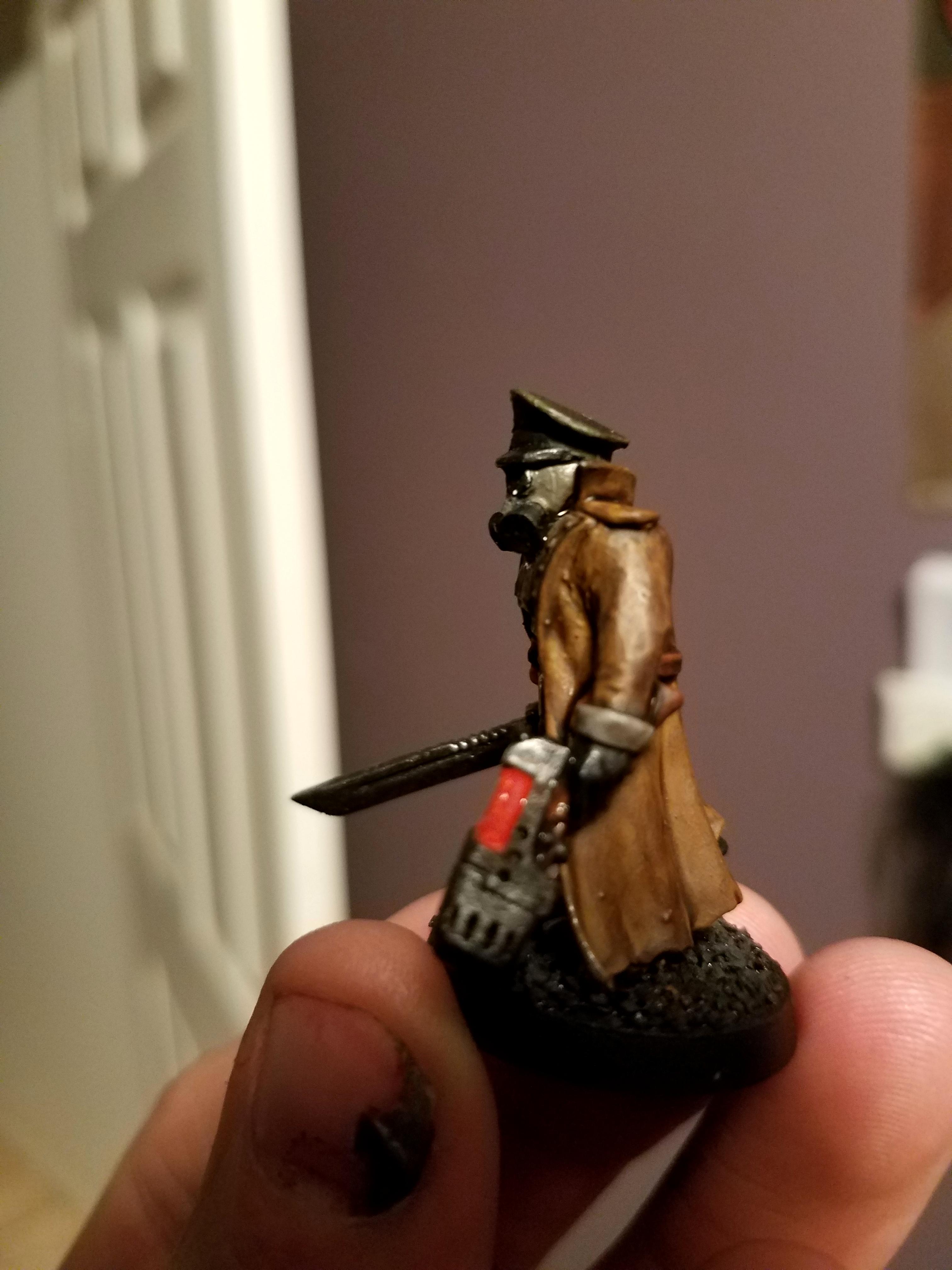 Coat, Commissar, Cultist, Gas Mask, Hazard, Lord Commissar, Mask, Trench Coat
