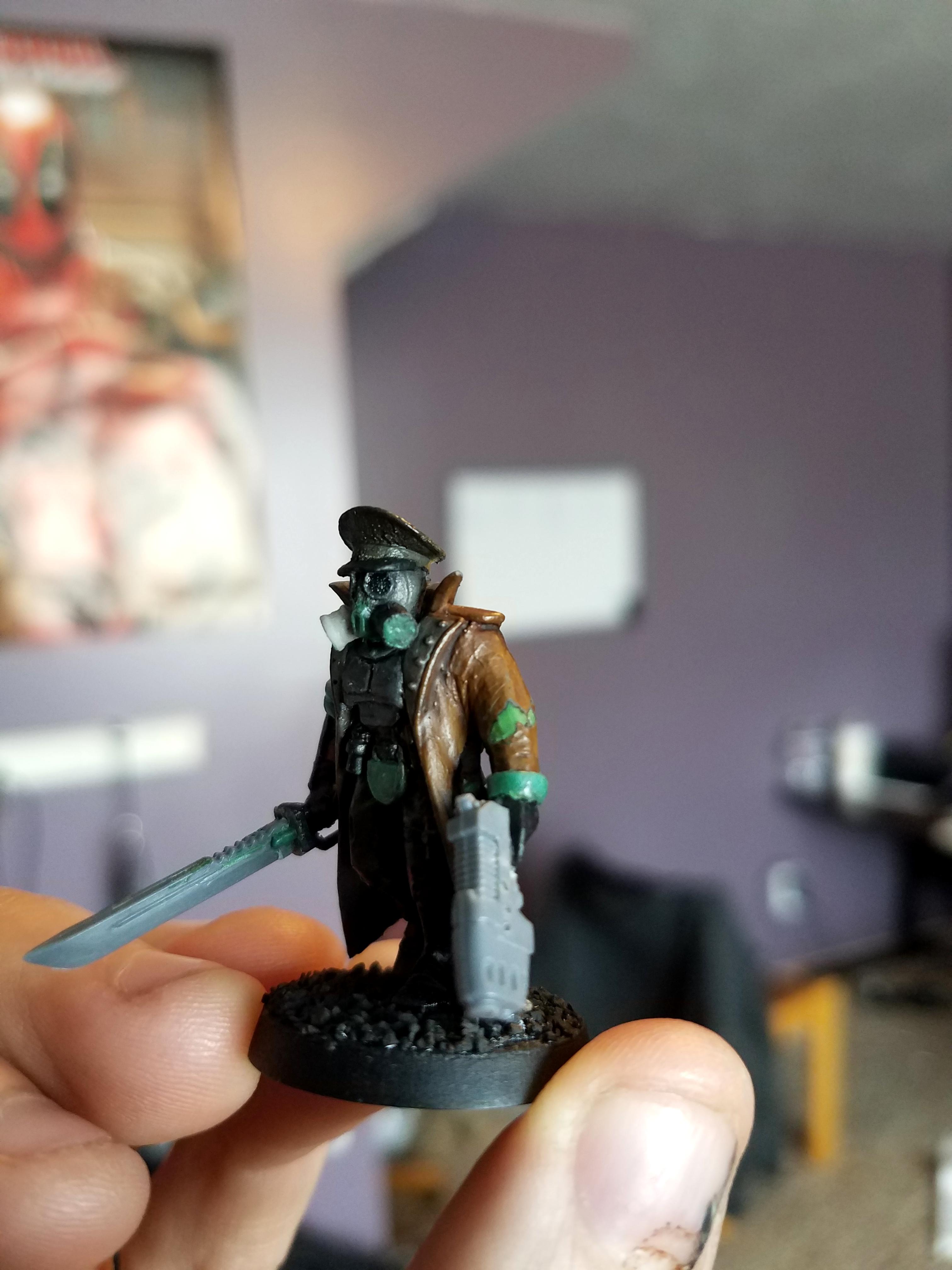 Coat, Commissar, Cultist, Gas Mask, Hazard, Lord Commissar, Mask, Trench Coat
