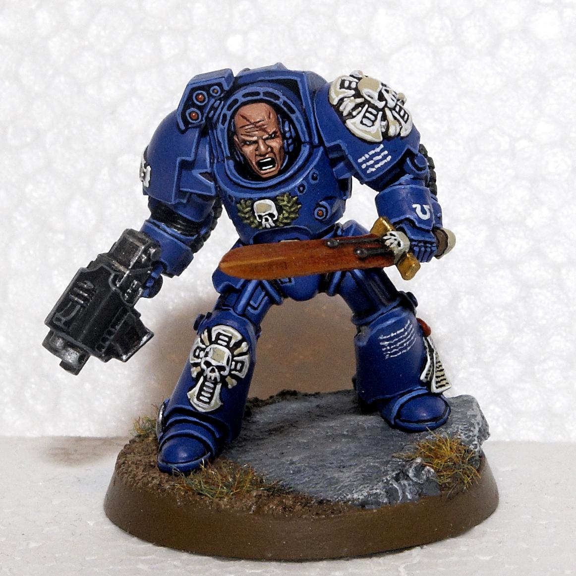 Dreadnought, Sergeant, Tactical, Terminator Armor, Ultramarines