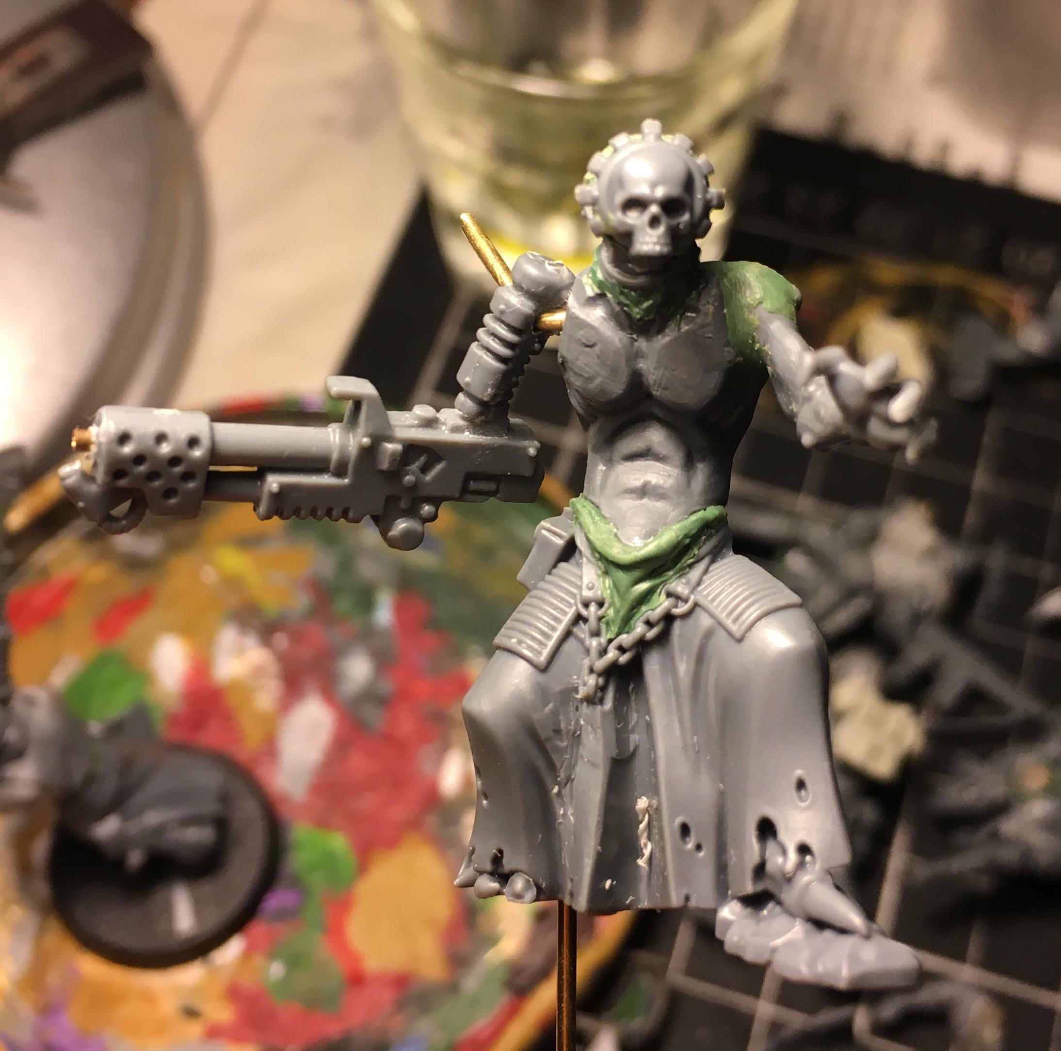 Adeptus Mechanicus, Flamer, Grimdark, I28, Servitors