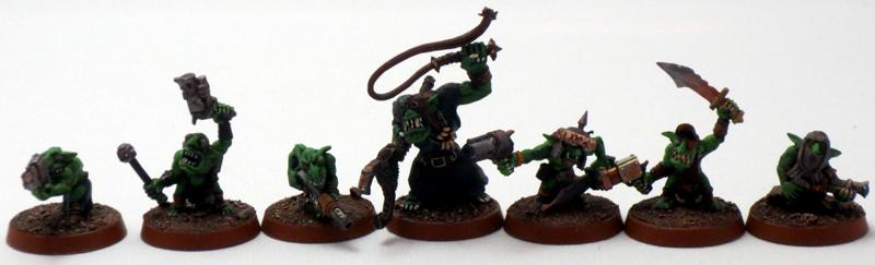 Captain Brown, Gretchin, Orks, Waaagh
