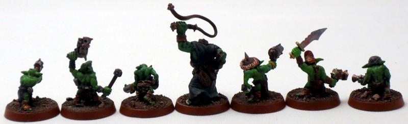 Captain Brown, Gretchin, Orks, Waaagh
