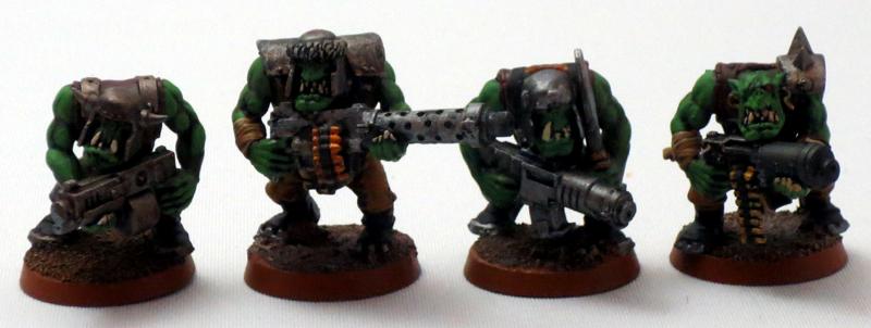 Captain Brown, Gretchin, Ork Shoota Boyz, Orks, Waaagh