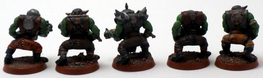 Captain Brown, Gretchin, Ork Shoota Boyz, Orks, Waaagh