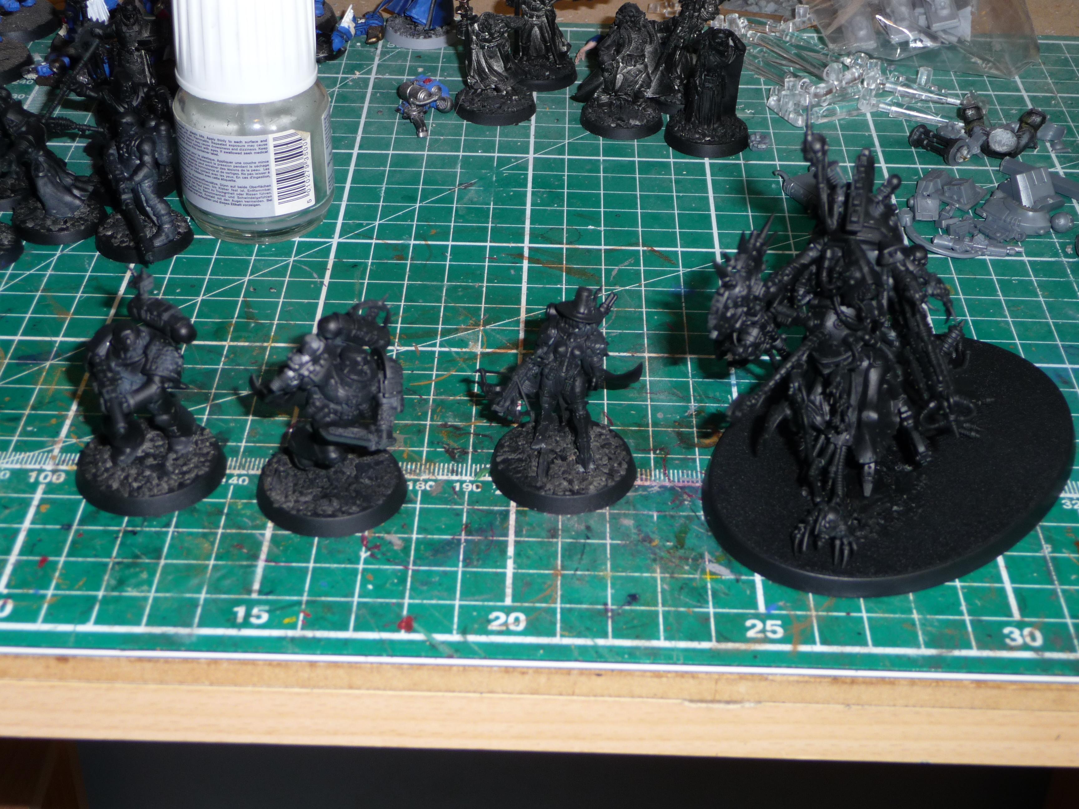 Bellisarius Cawl, Captain Artemis, Deathwatch, Inquisition, Inquisitor Greyfax, Nova Marine, Work In Progress