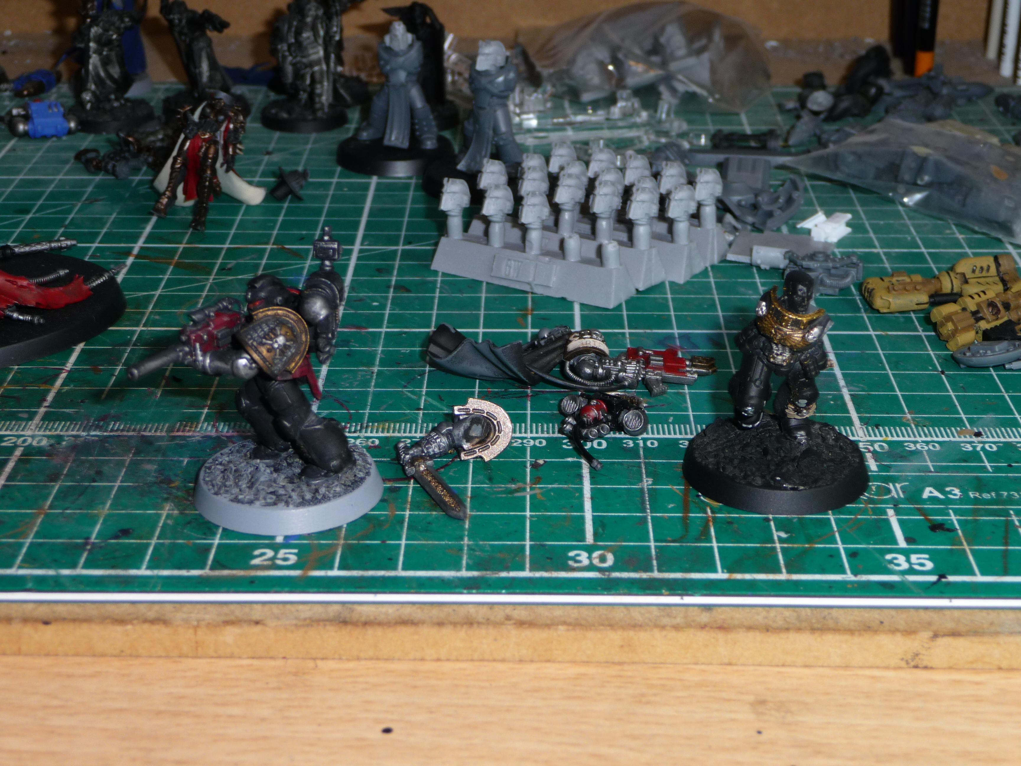 Captain Artemis, Deathwatch, Inquisition, Nova Marine, Work In Progress