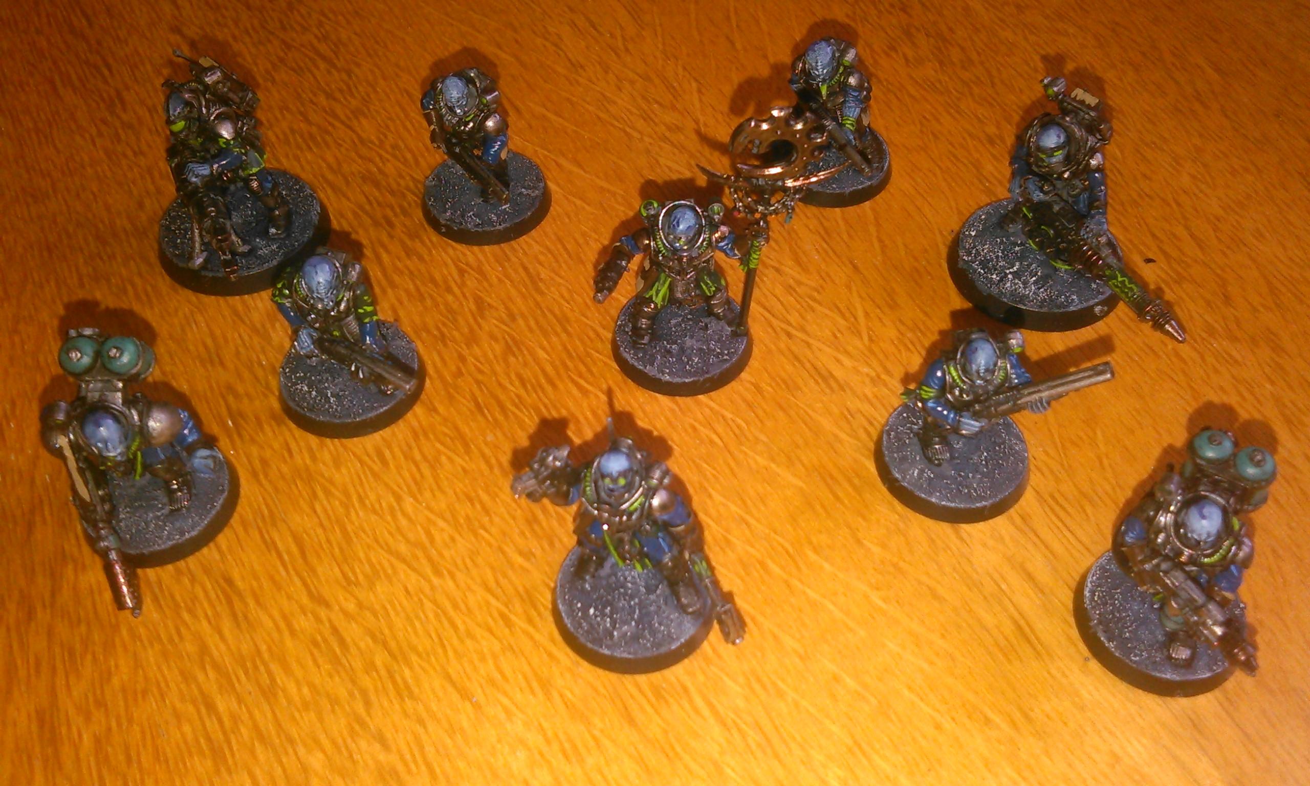 Cult Icon, Genestealer Cult, Mining Laser, Neophyte Hybrids, Power Pick, Seismic Cannon