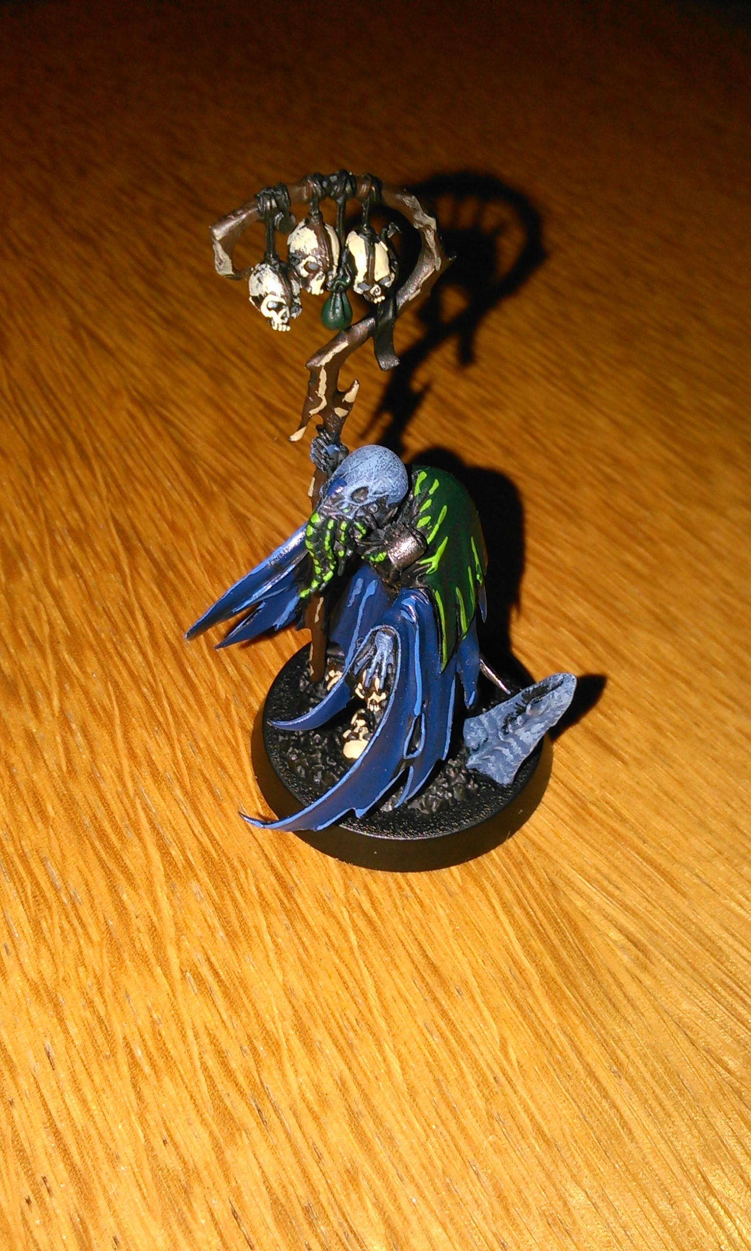 Acolyte Hybrid, Acolyte Iconward, Conversion, Cthulhu, Cult Icon, Genestealer Cult, Lovecraft, Necromancer