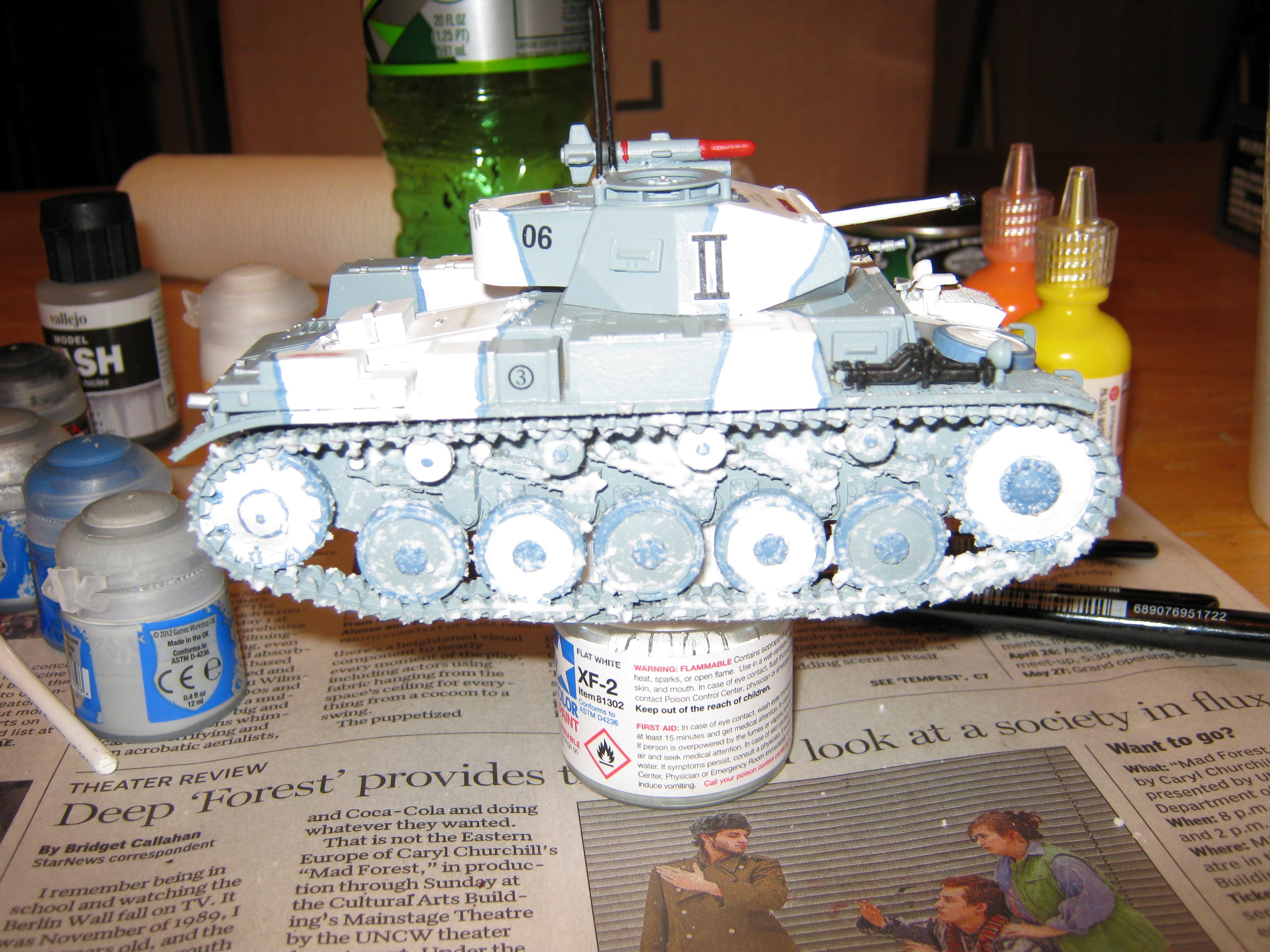 Conversion, Imperial, Panzer, Panzer Ii, Panzerkampfwagen, Tank, World War 2