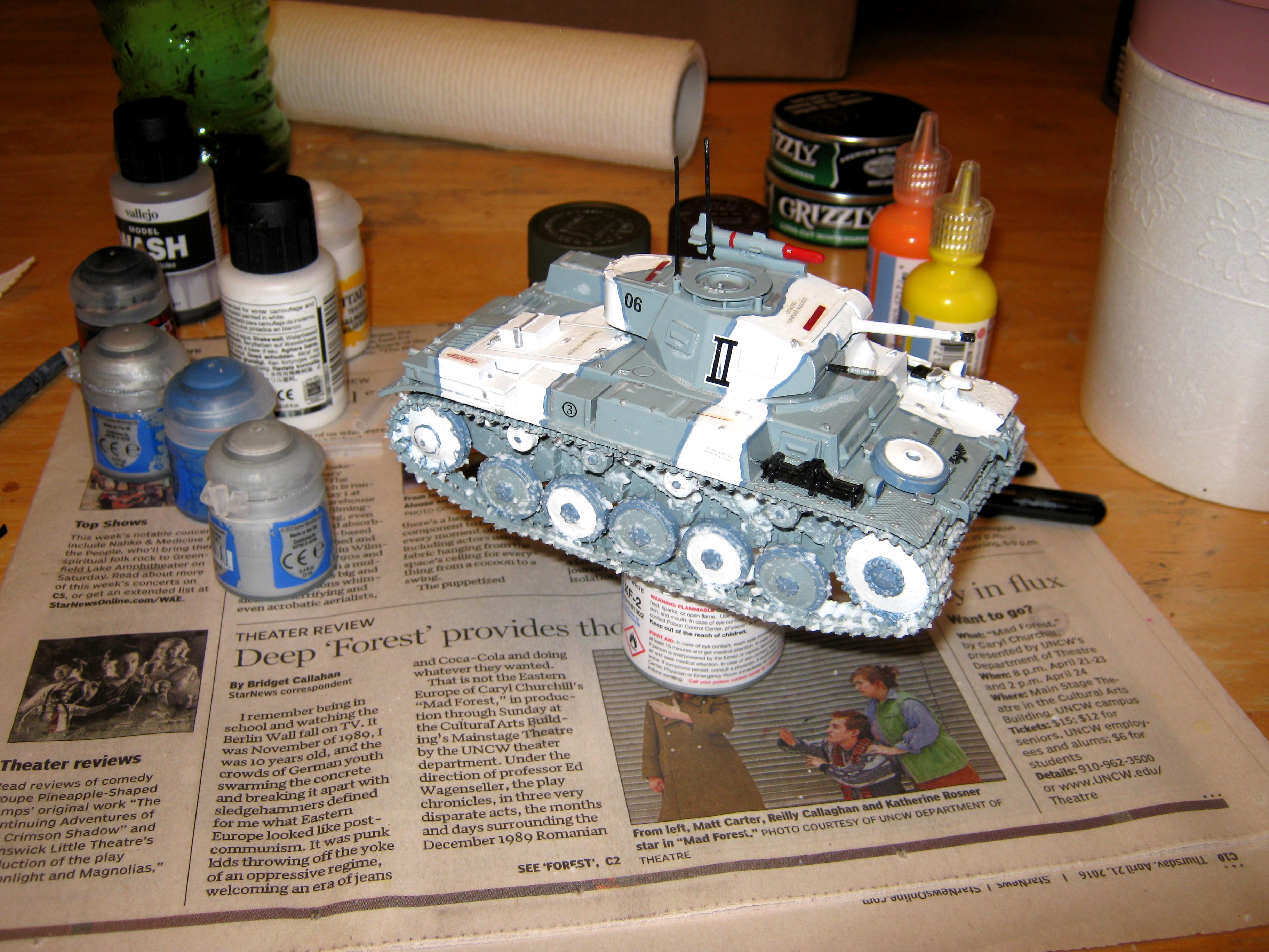 Conversion, Imperial, Panzer, Panzer Ii, Panzerkampfwagen, Tank, World War 2