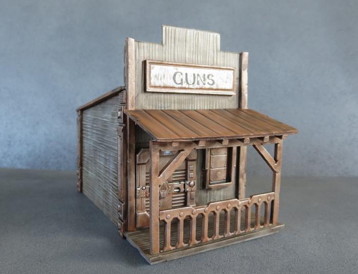 Buildings, Maelstroms Edge, Old West, Sci Fi, Terrain