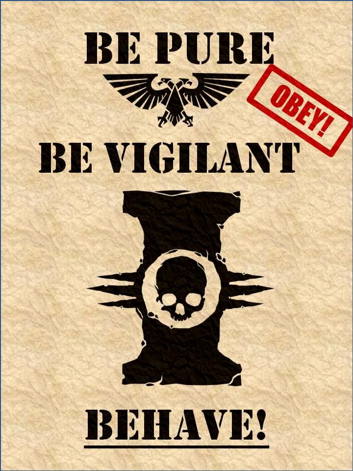 Humor, Poster, Propaganda, Terrain, Warhammer 40,000